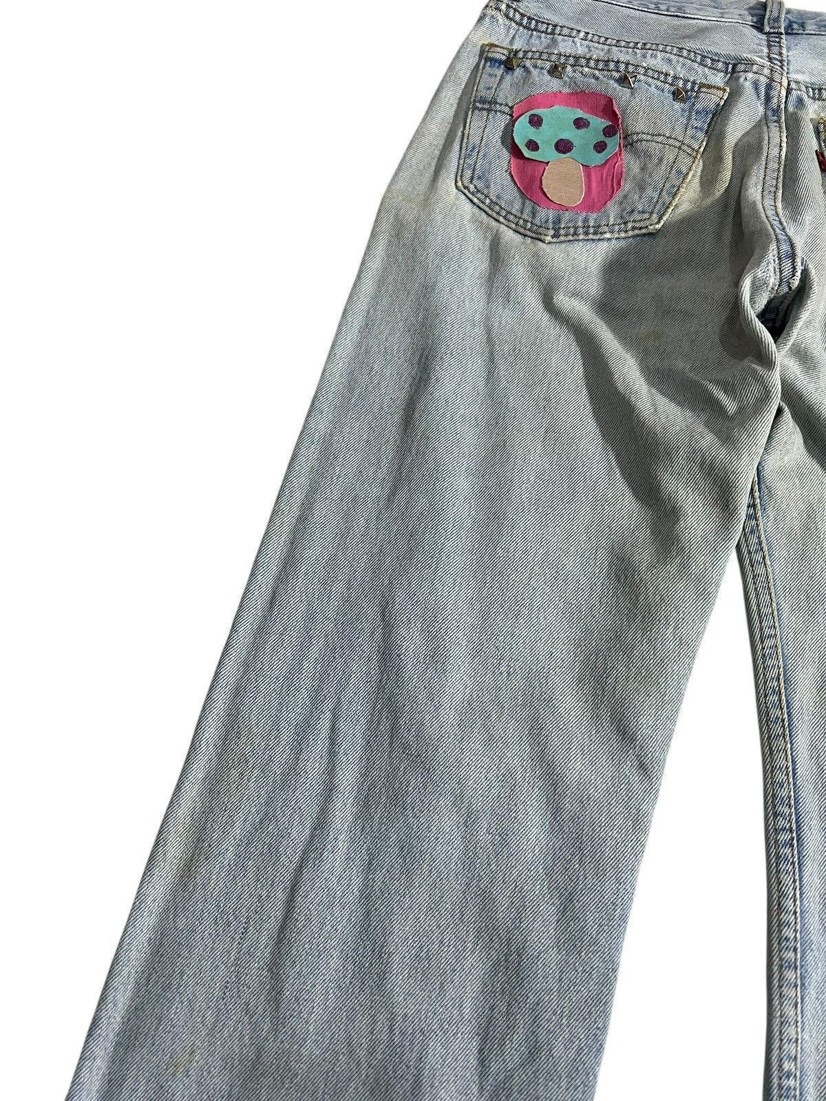 Levi's Vintage Levis 501 Patchwork Faded Jean Size US 30 / EU 46 - 19 Thumbnail
