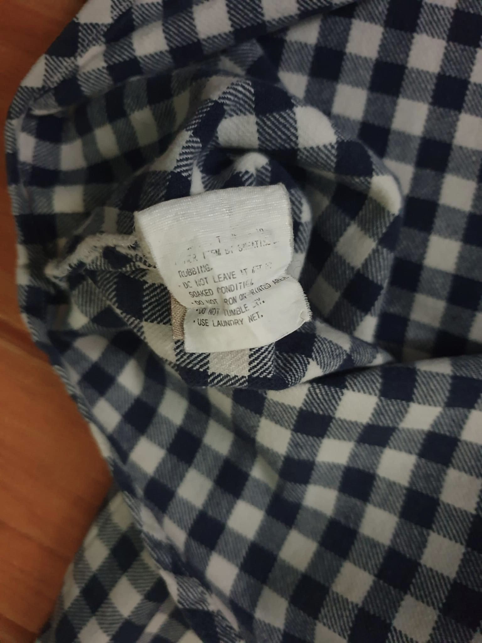Stussy × Vintage Vintage 90’s Stussy 3rd Quater Sleeve Flannel Size US L / EU 52-54 / 3 - 9 Thumbnail
