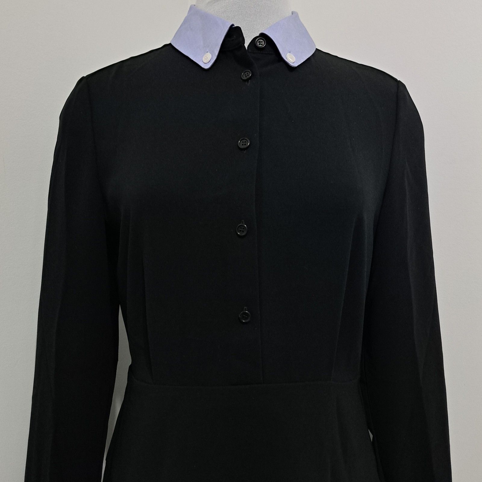 Coach Coach Removable Collar Button Front Flare Shirt Boho Goth Dr Size M / US 6-8 / IT 42-44 - 8 Thumbnail
