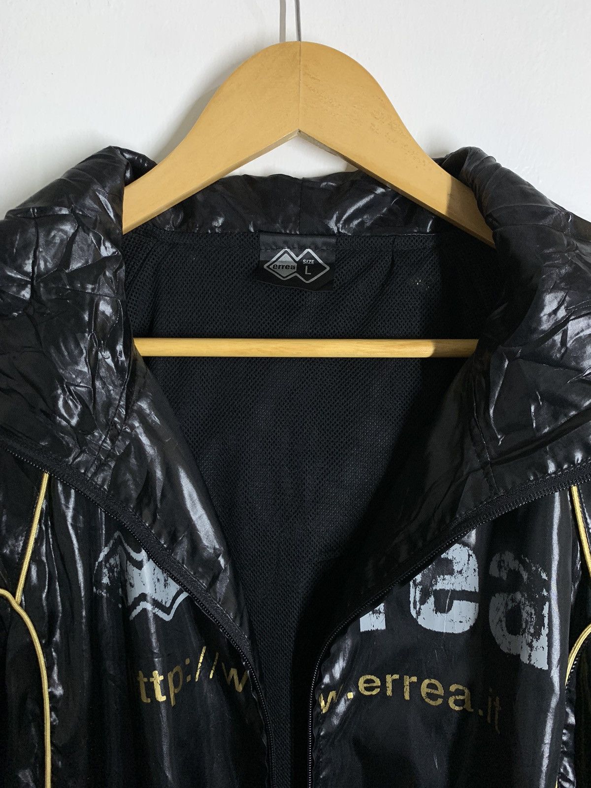 Errea × Vintage Vintage Errea Hoodie Jacket Size US L / EU 52-54 / 3 - 11 Thumbnail