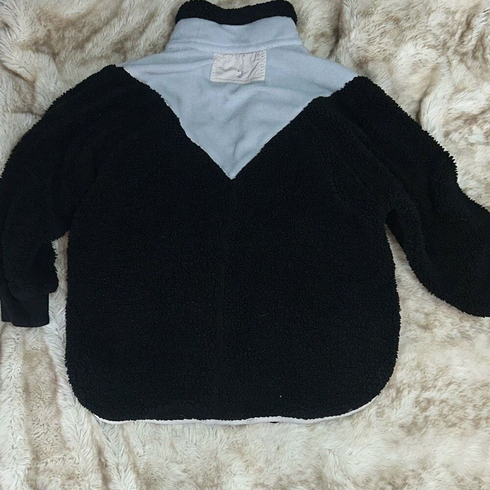 Free People FP Movement Black and White Fall To Rise Fleece | Sz S Size S / US 4 / IT 40 - 8 Thumbnail