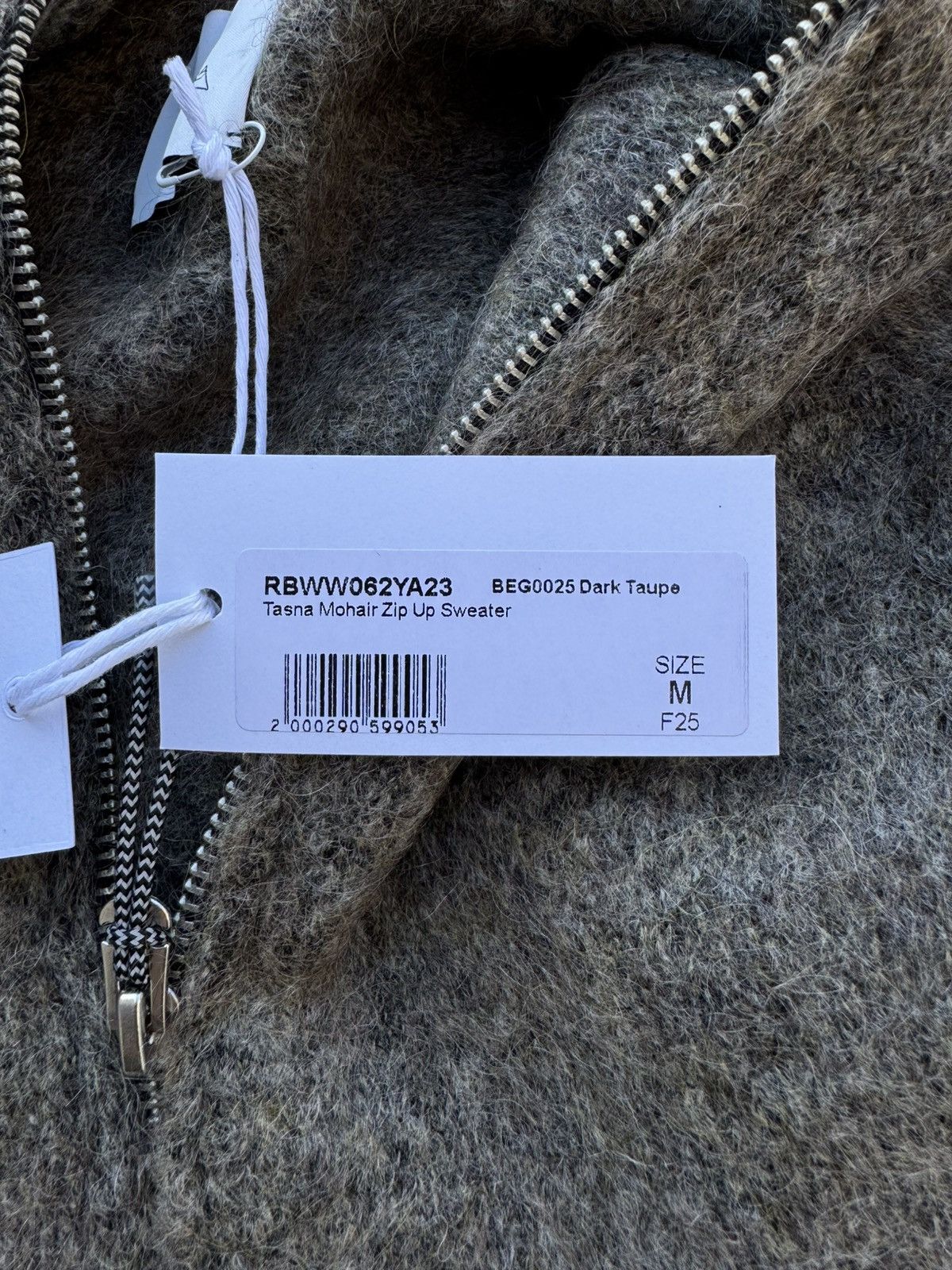 ROA ROA Tasna Mohair Zip Up Sweater Size US M / EU 48-50 / 2 - 8 Thumbnail