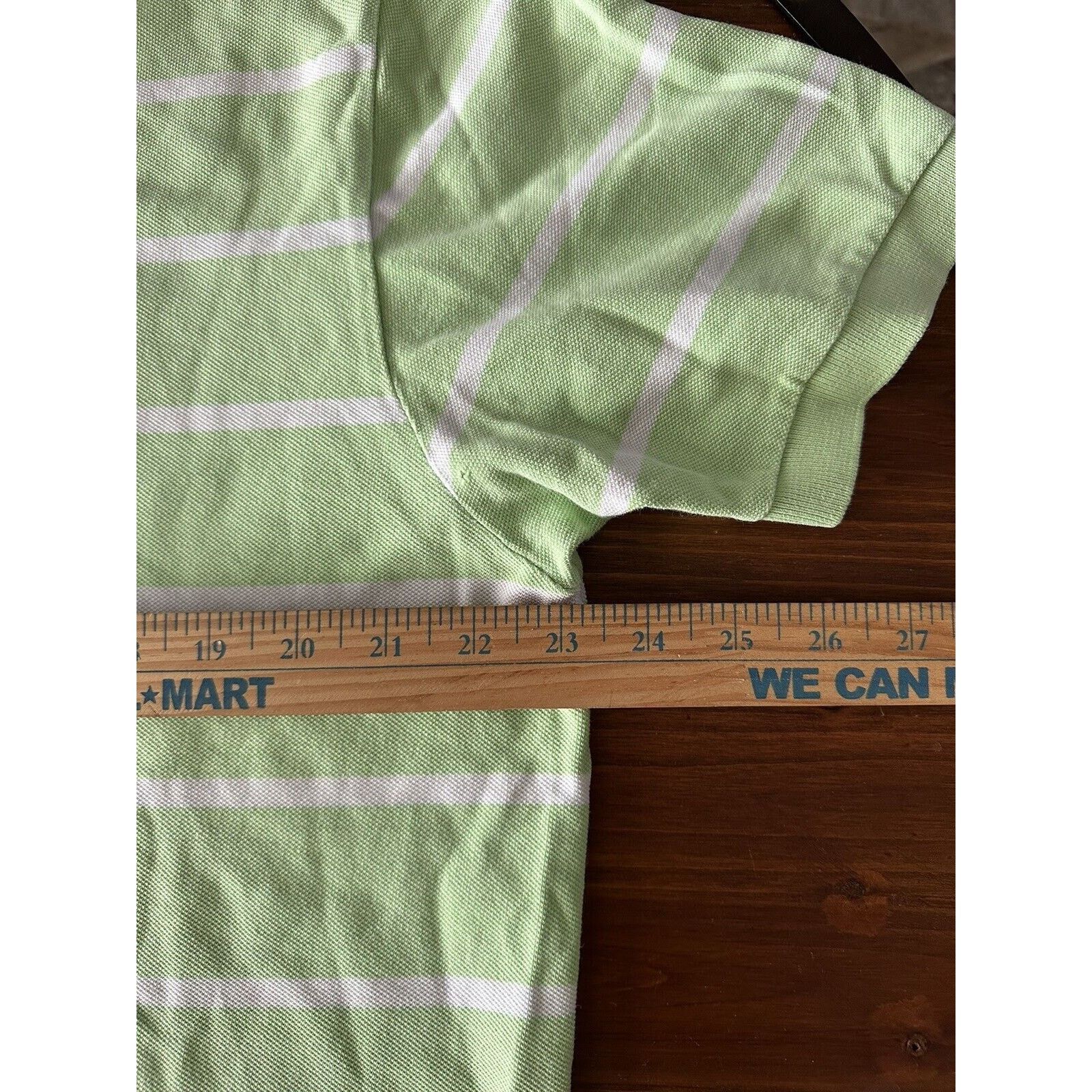 Ralph Lauren Ralph Lauren Polo Golf Shirt XL Green/White Orange Pony Size US XL / EU 56 / 4 - 6 Thumbnail