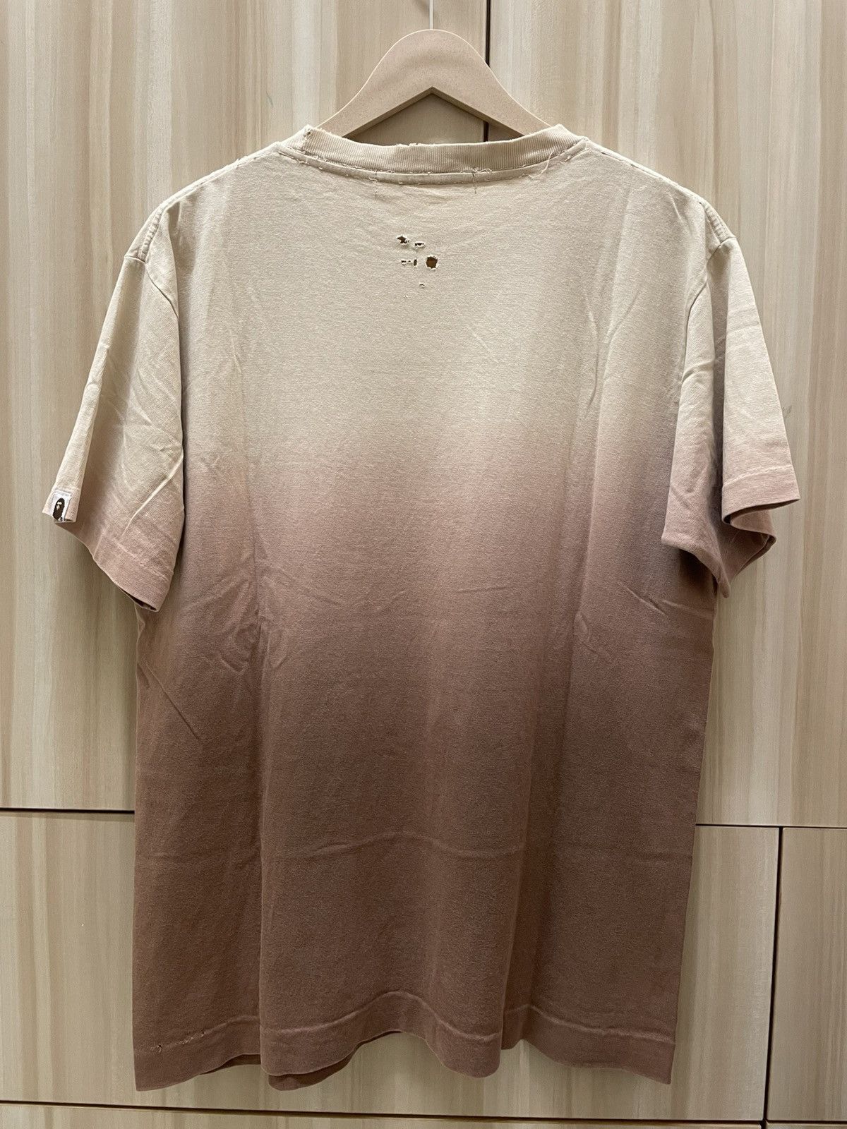 Bape Bathing Ape Distressed Damaged Tshirt Size US M / EU 48-50 / 2 - 5 Thumbnail