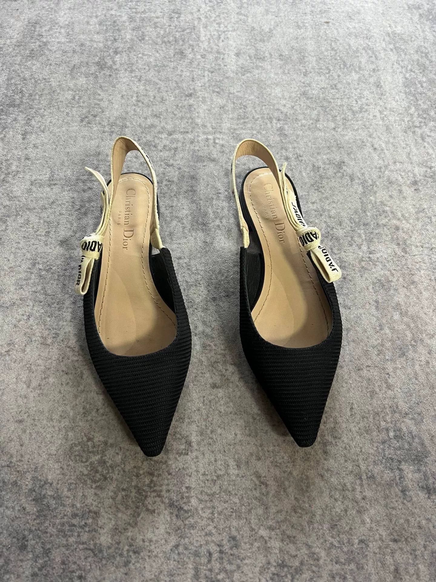 Dior Dior Kitten Heel Shoes Size US 4 / IT 34 - 1 Thumbnail