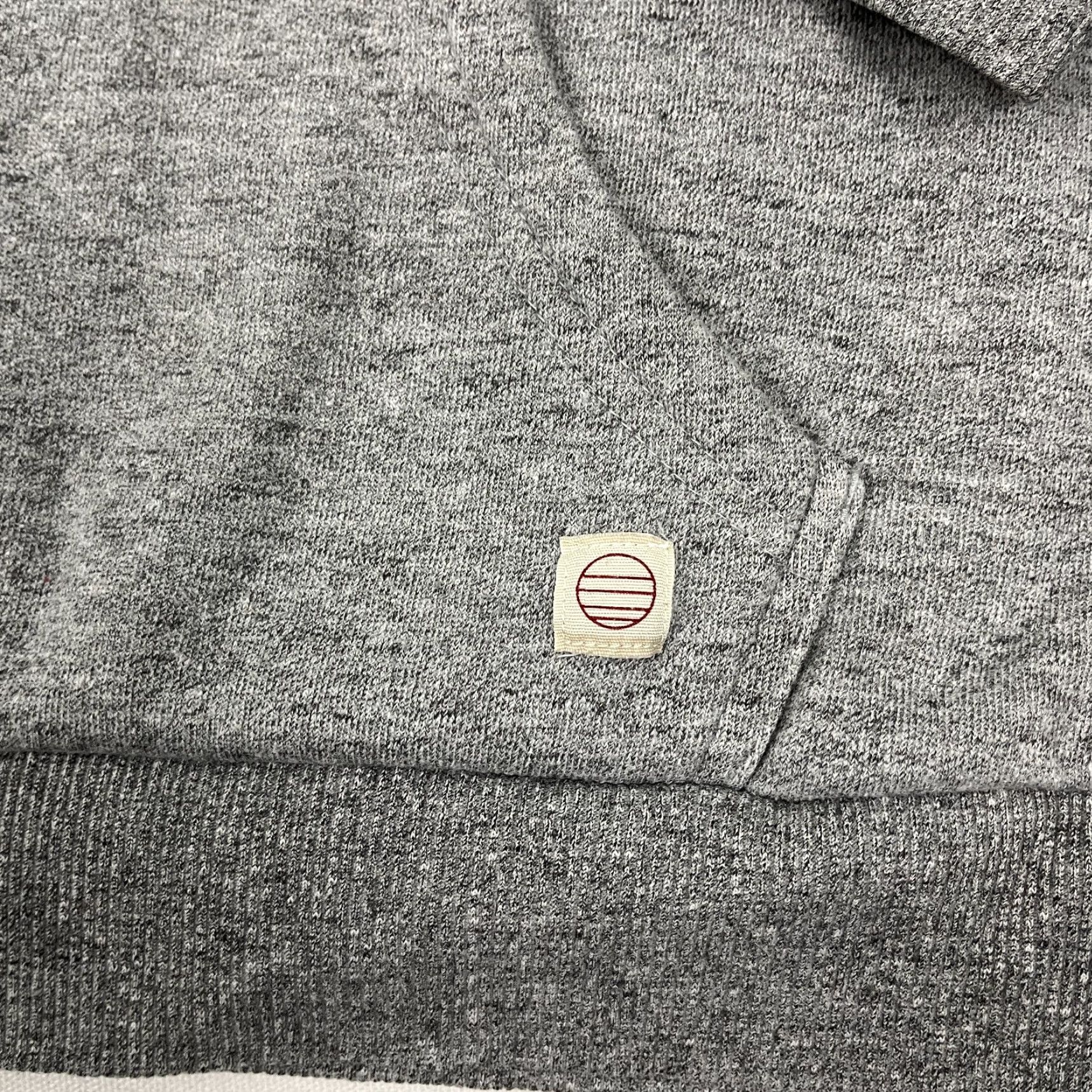 Marine Layer Marine Layer Hoodie Womens XL Gray Fleece Sweatshirt Pullover Casual Hooded Pockets Zipper Embroidered Logo Size XL / US 12-14 / IT 48-50 - 2 Thumbnail