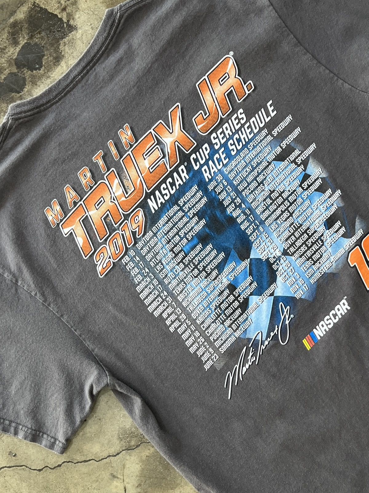 NASCAR × Vintage Vintage NASCAR Martin Truex Jr Cup Series Racing Tee Large Size US L / EU 52-54 / 3 - 4 Thumbnail