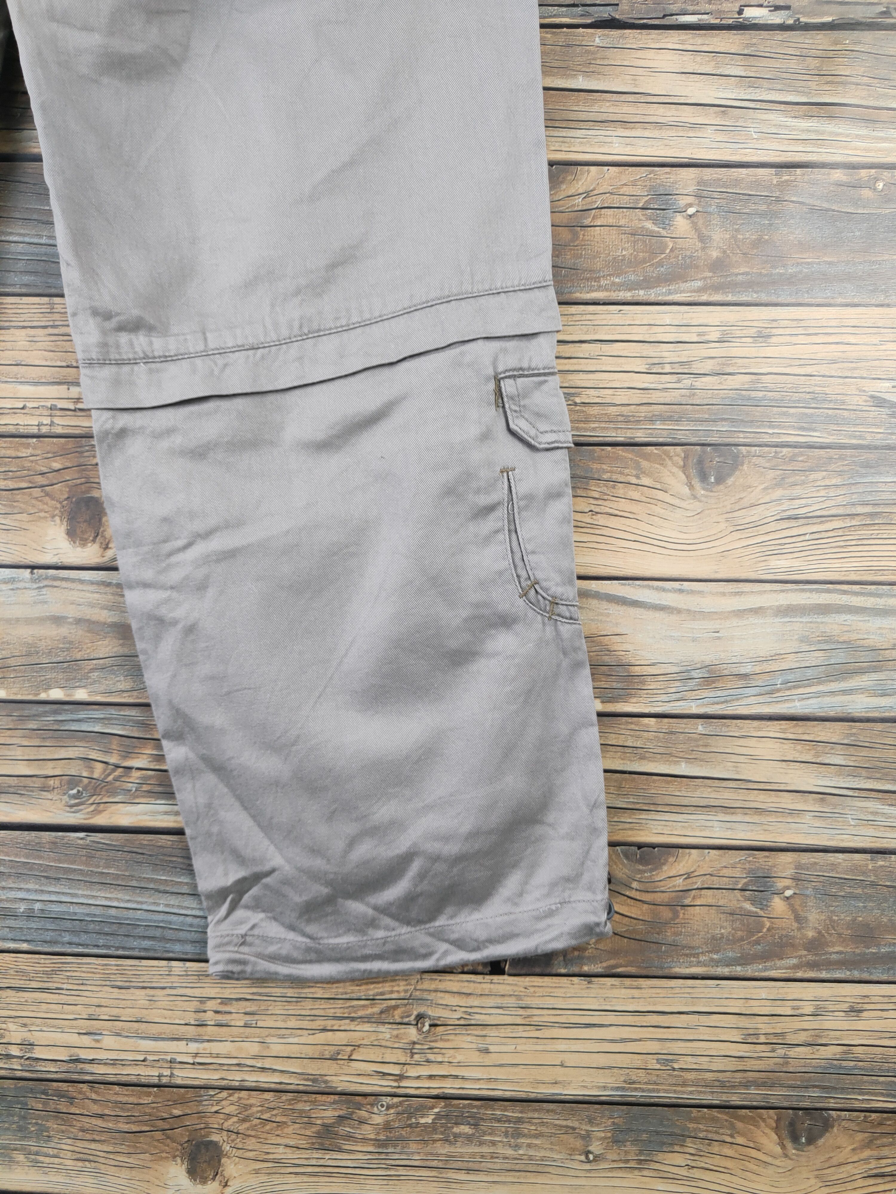 Japanese Brand DL Japanese Brand Gray Multipocket Cargo Pants #2104 Size US 30 / EU 46 - 12 Thumbnail