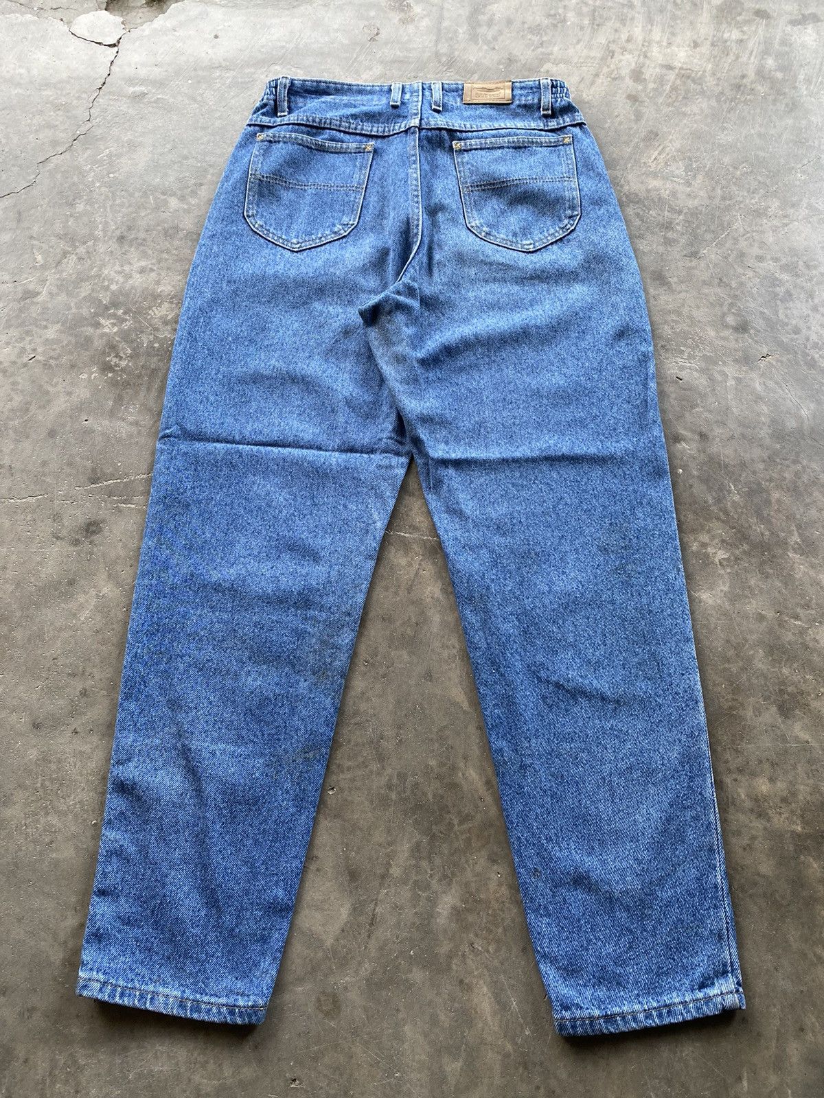 L.L. Bean × Vintage Vintage L.L.Bean Distressed Dirty Ballon Jeans Size US 31 - 12 Thumbnail