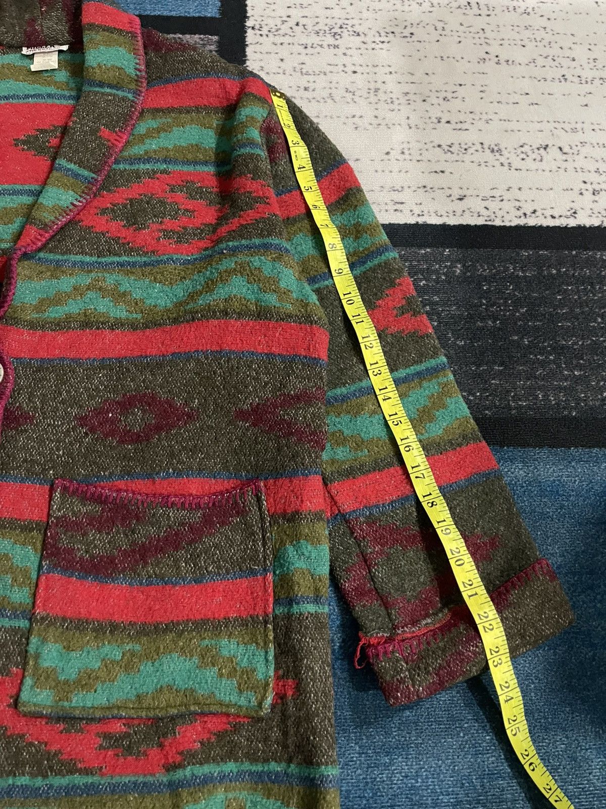 Vintage Vintage Miller Stockman Navajo Design Wool Jacket Size US L / EU 52-54 / 3 - 16 Thumbnail