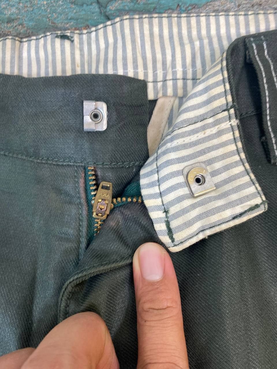 Japanese Brand mad hectic japanese brands pants sunfaded nice design Size US 36 / EU 52 - 11 Thumbnail