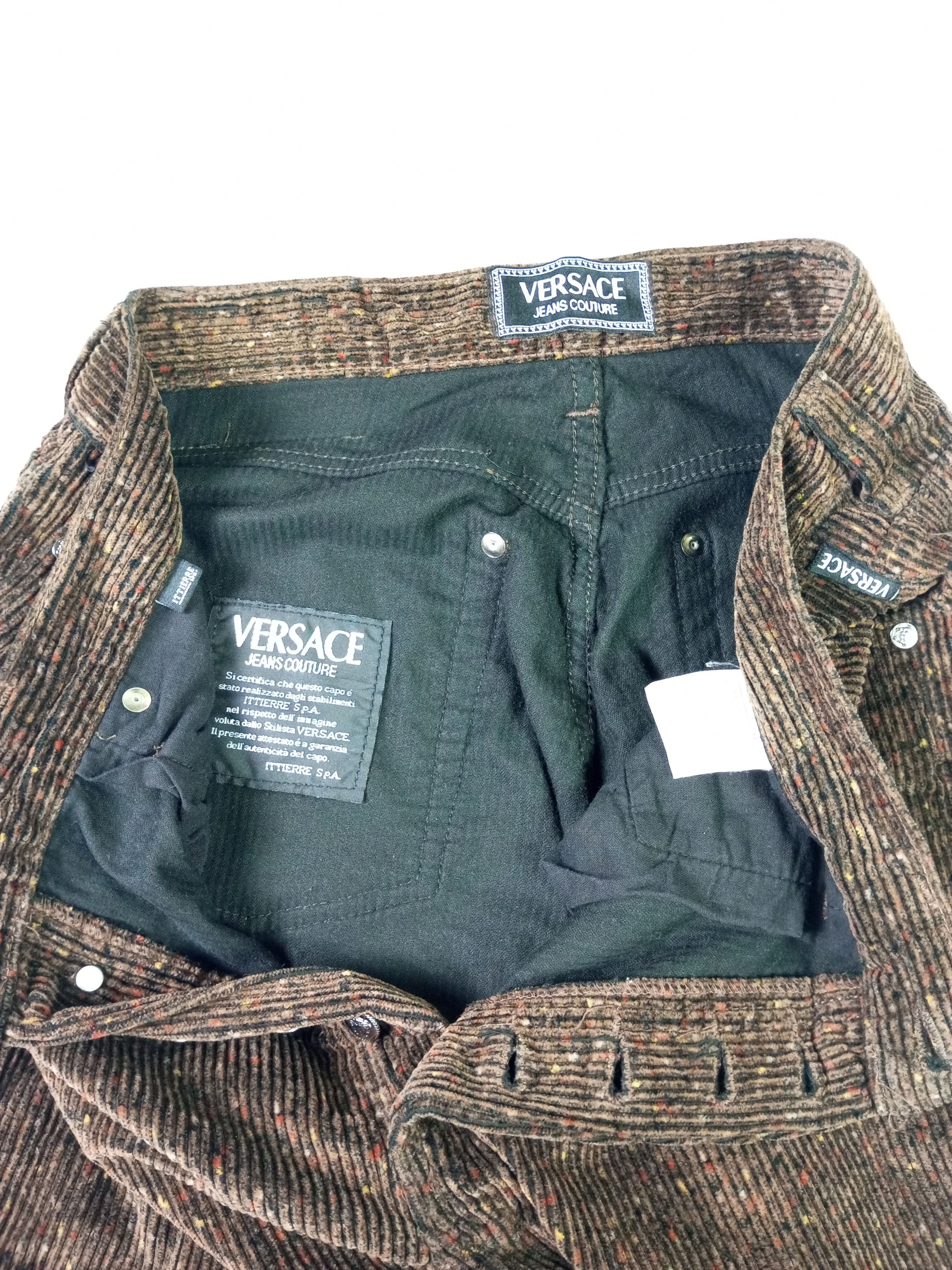 Versace Versace Jeans Couture Corduroy Men Long Pant Size US 33 - 18 Thumbnail