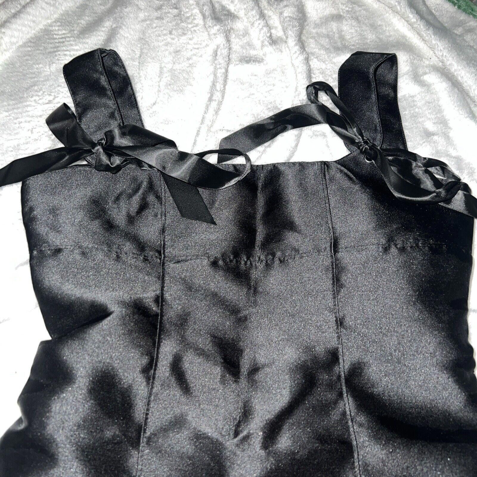Designer Small Black Pixie Stardust Miss Dress Goth Dolls Kill Size S / US 4 / IT 40 - 2 Thumbnail