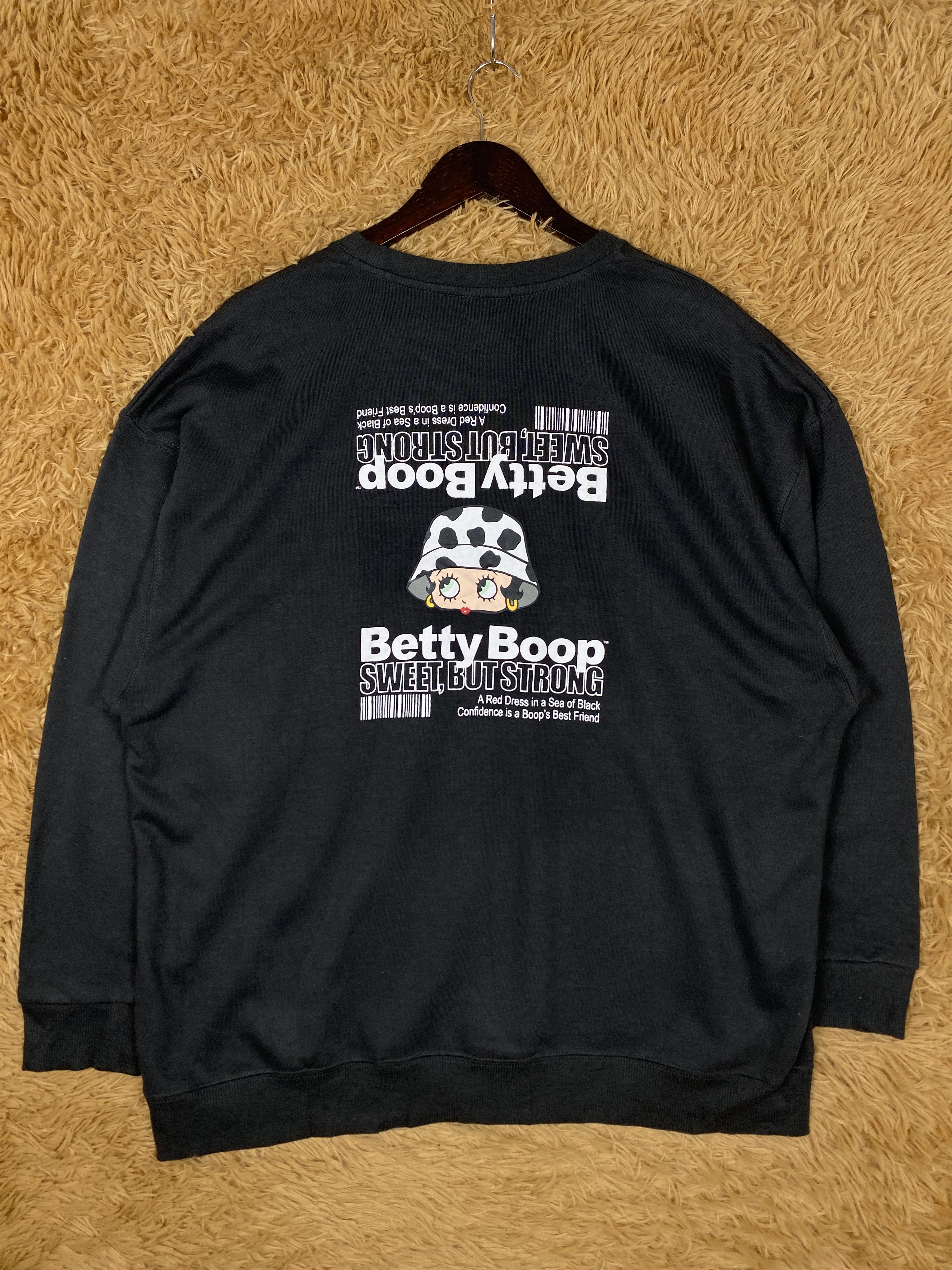 Cartoon Network Vintage Denifits x Betty Boop Sweatshirts PS0336 Size US L / EU 52-54 / 3 - 5 Thumbnail