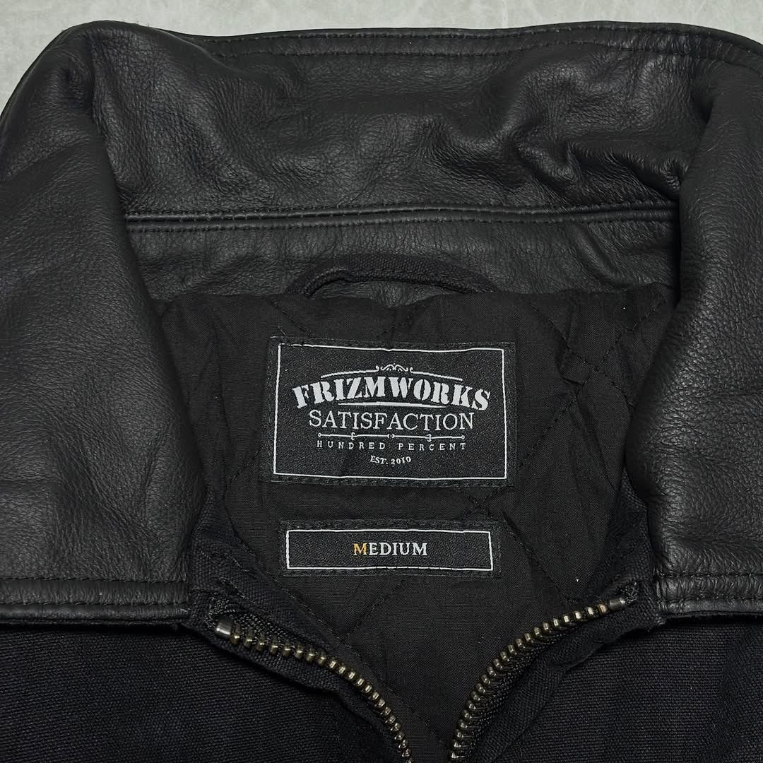 FrizmWORKS Frizmworks Heavy Canvas Destroyed Work Jacket Size US L / EU 52-54 / 3 - 4 Thumbnail