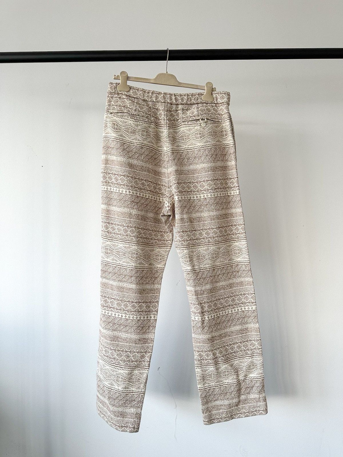 Snow Peak Snow Peak Cotton & Silk Jacquard Trousers Size US 34 / EU 50 - 2 Thumbnail