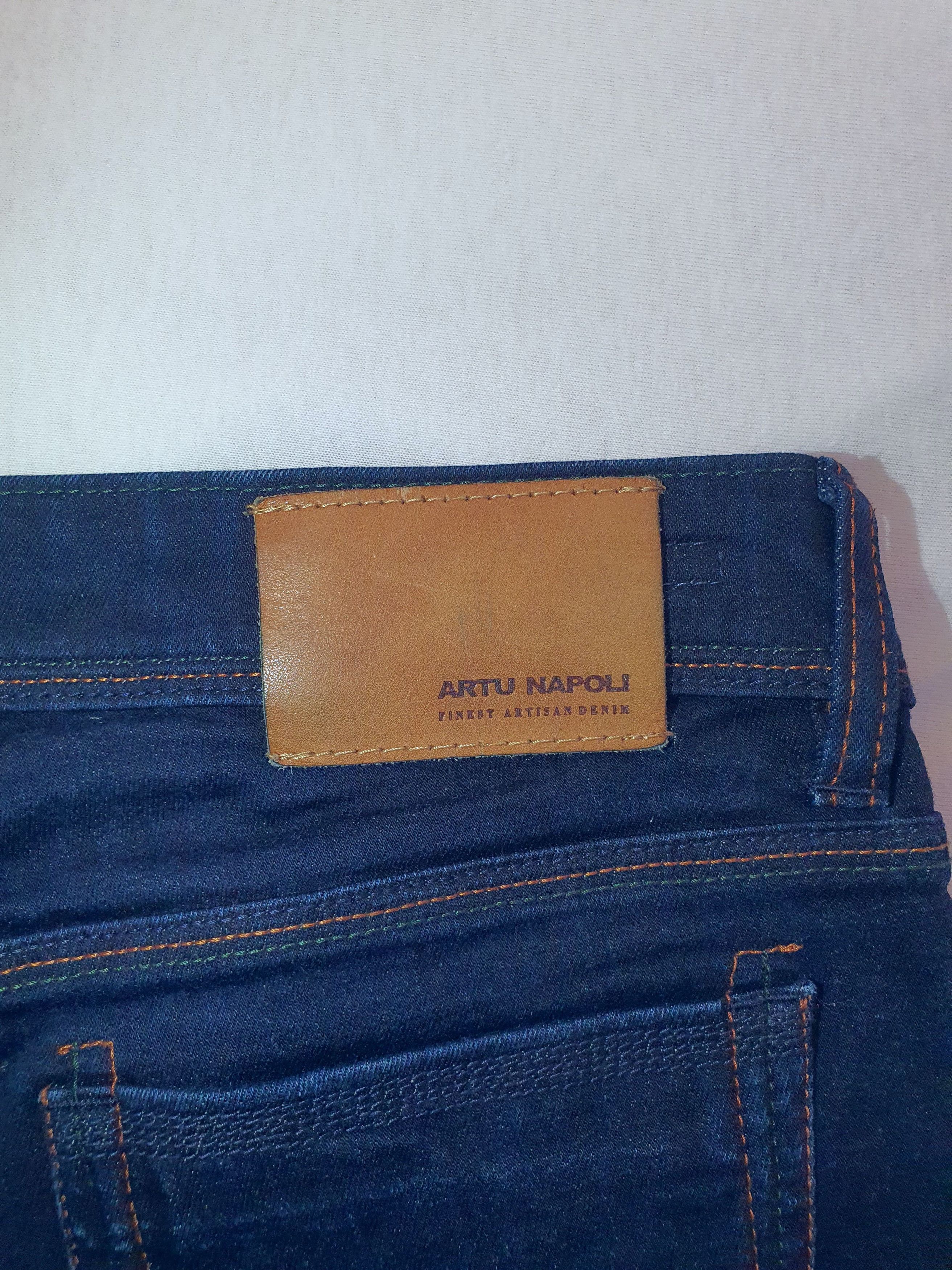 Other ARTU NAPOLI -Mod: 3264 LUXURY (Selvedge TriColore) - W30 L26 Size US 30 / EU 46 - 12 Thumbnail