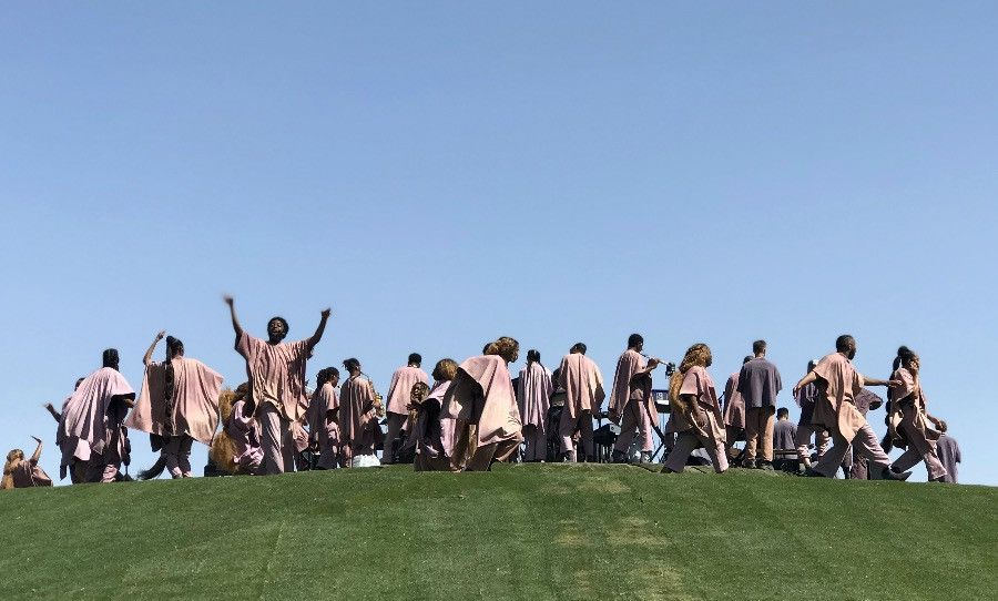 Kanye West × Los Angeles Apparel Sunday Service Collared Poncho Vest - Coachella 2019 Size US S / EU 44-46 / 1 - 2 Thumbnail