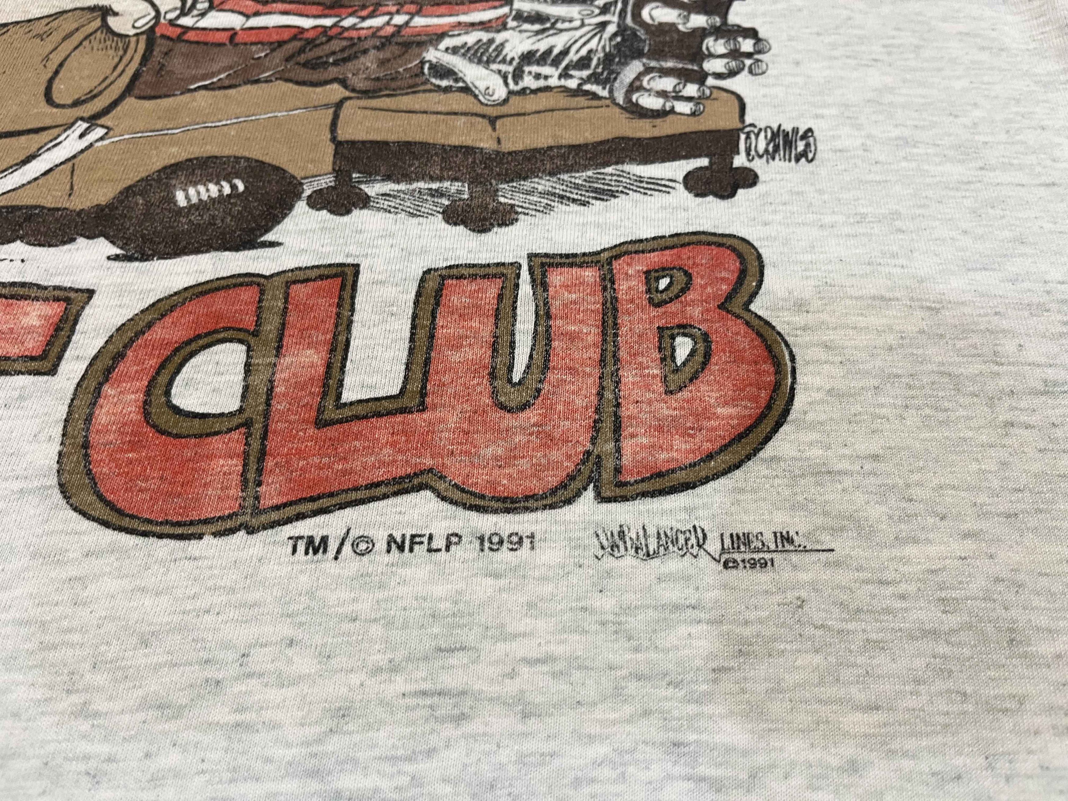 NFL × Vintage Vintage Screen Stars 1991 NFL San Francisco 49ers T-Shirt Size US L / EU 52-54 / 3 - 4 Thumbnail