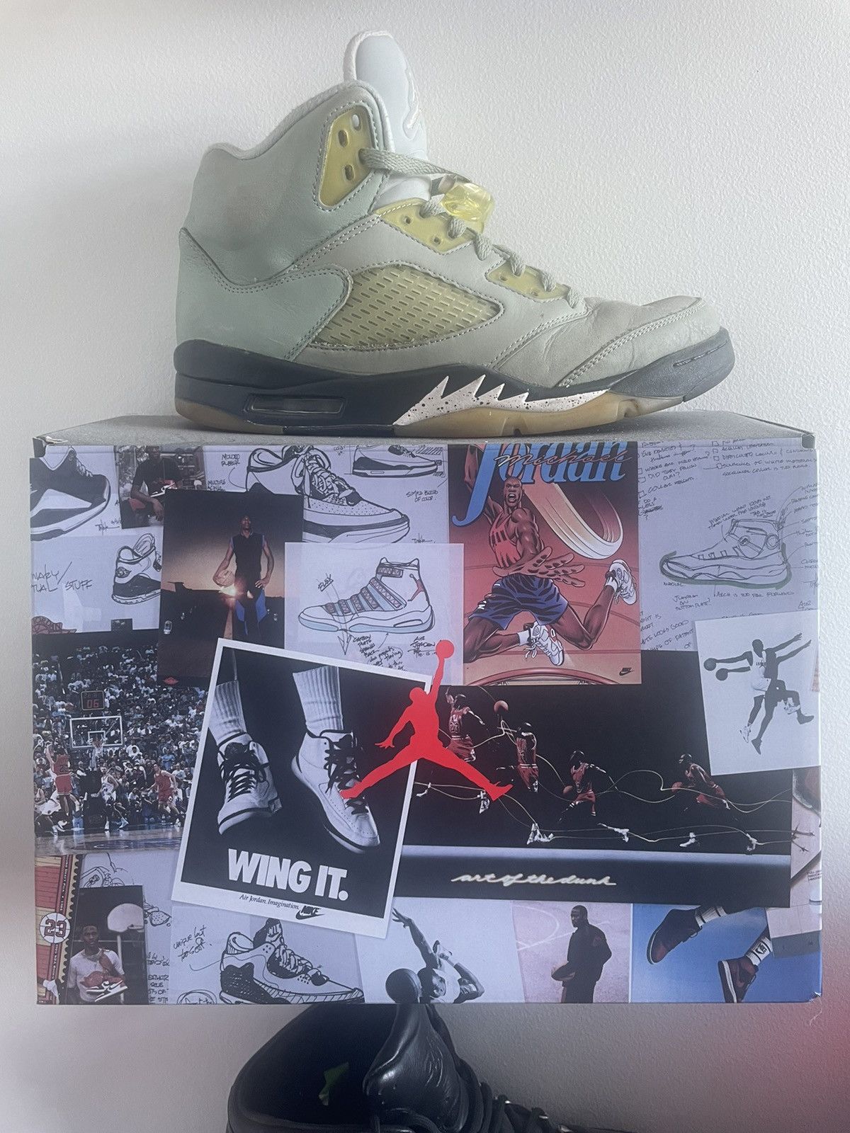 Jordan Brand Jordan 5 Retro Jade Horizon (w/ box) Size US 10 / EU 43 - 1 Thumbnail