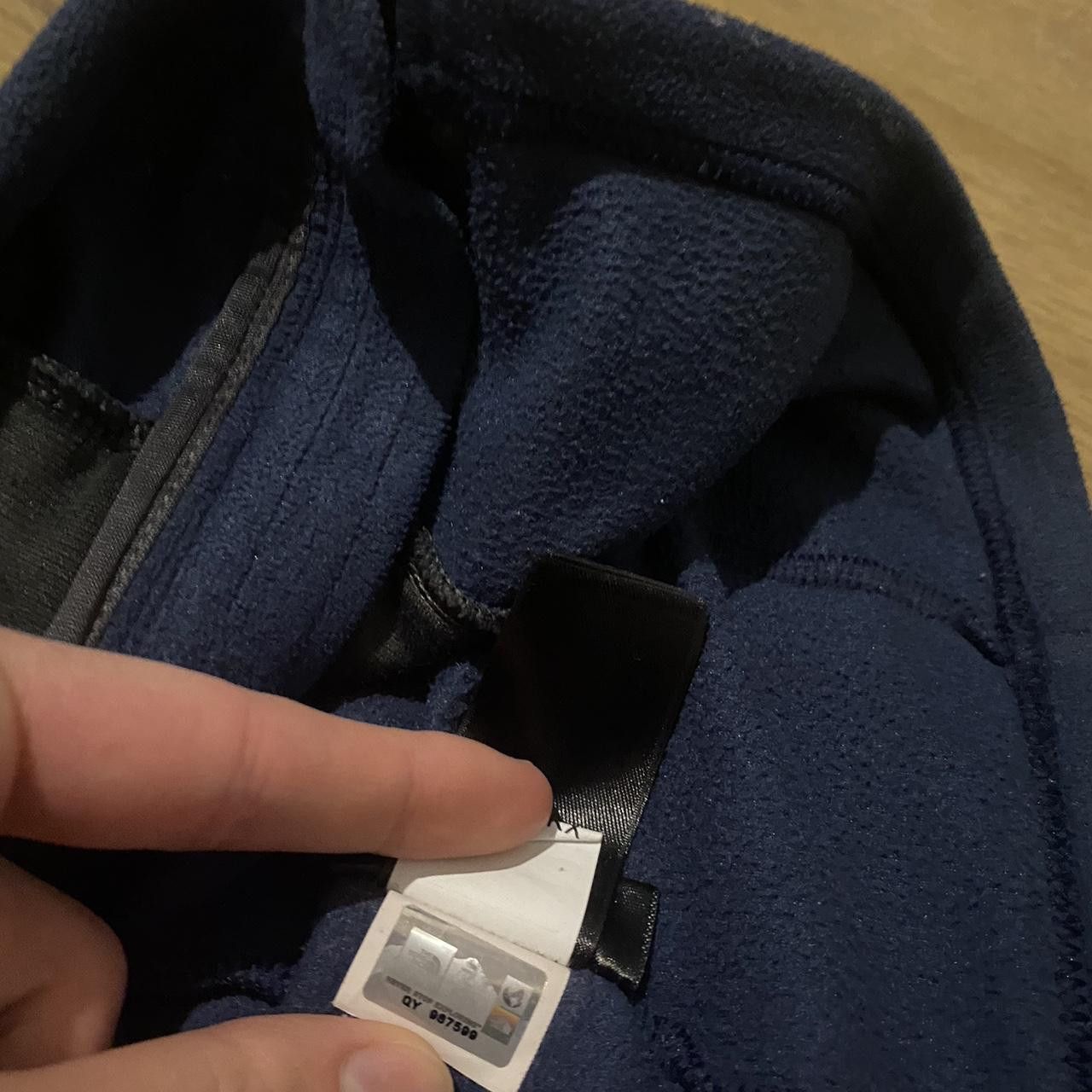 The North Face The North Face navy blue fleece jacket #outdoor Size US L / EU 52-54 / 3 - 5 Thumbnail