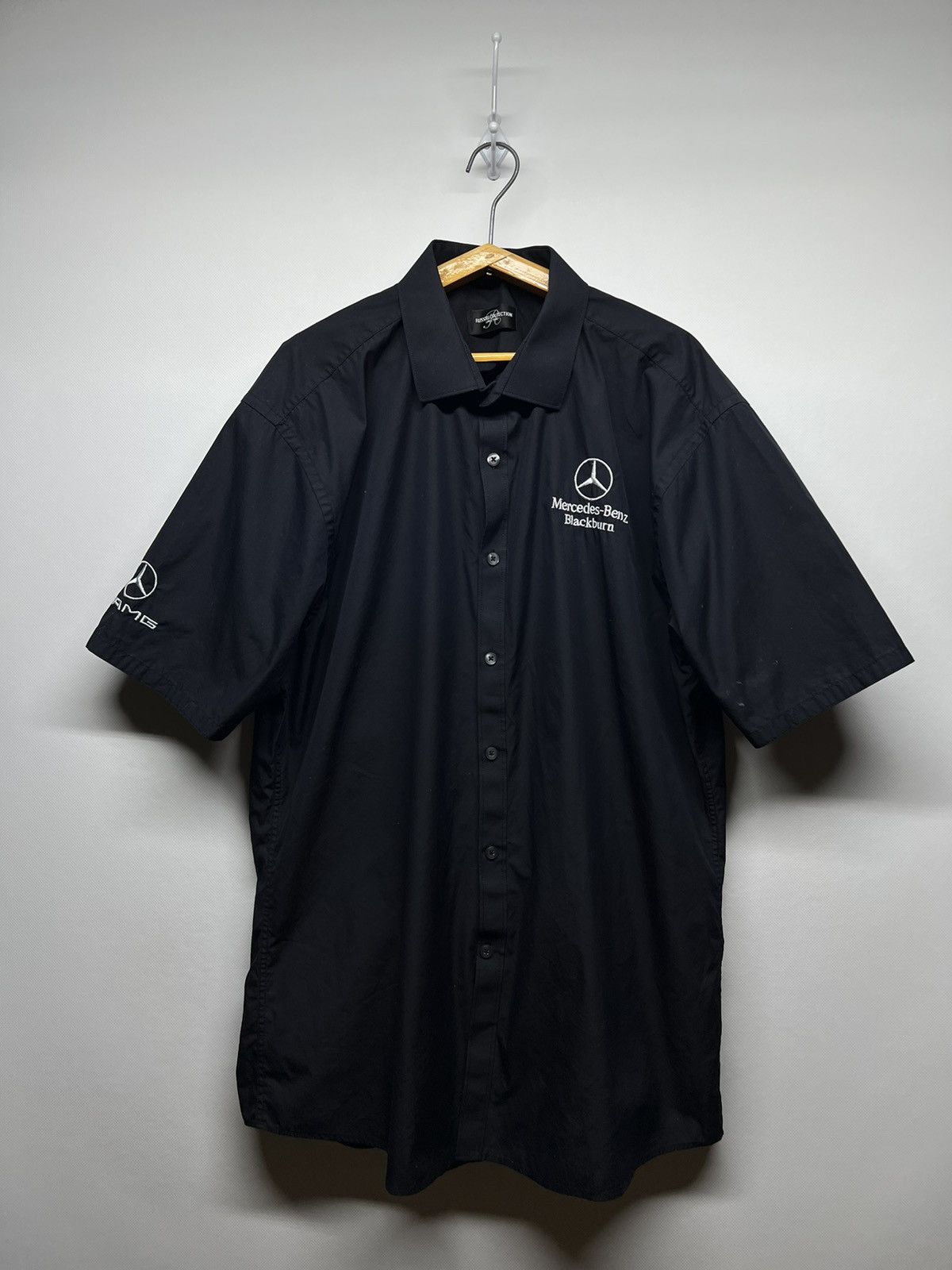 Mercedes-Benz Vintage Y2k Mercedes Benz AMG Racing Shirt 00’s Size US XXL / EU 58 / 5 - 2 Thumbnail