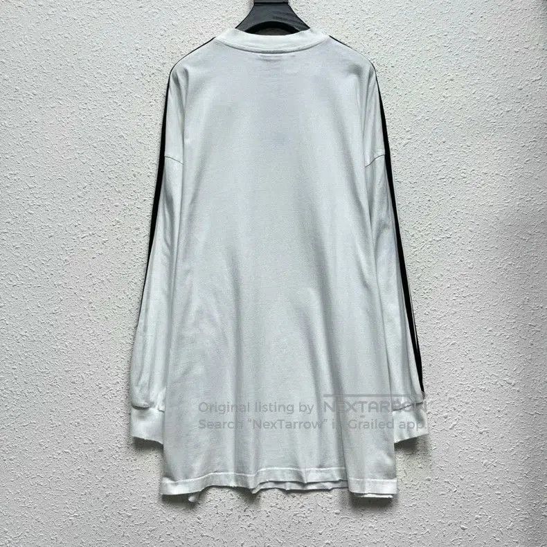 Balenciaga Adidas Balenciaga Striped Destroyed Sweatshirt. Size US M / EU 48-50 / 2 - 2 Thumbnail