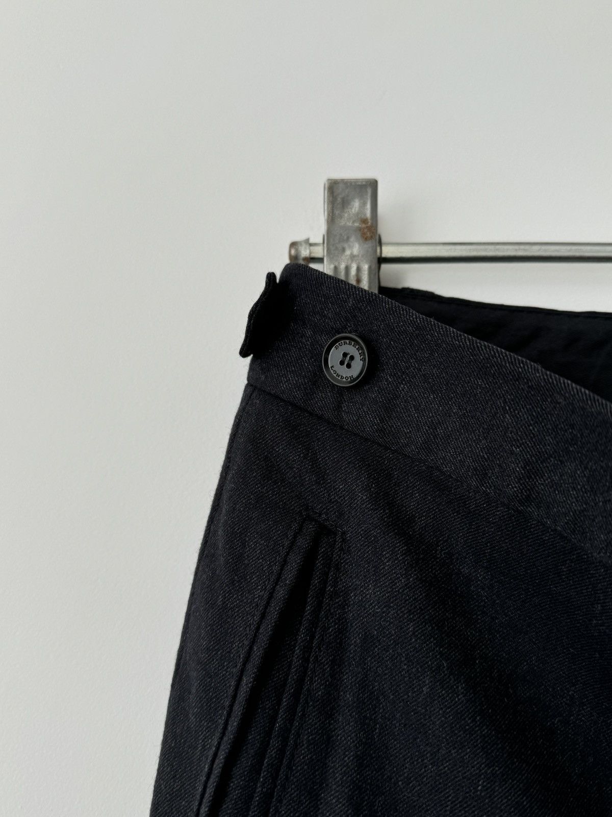 Burberry Burberry London Tailored Wool Trousers Size US 32 / EU 48 - 3 Thumbnail