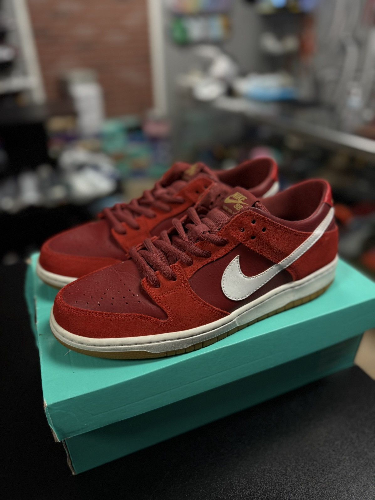 11 - Nike Zoom Dunk Low Pro SB 'Track Red' 854866-616