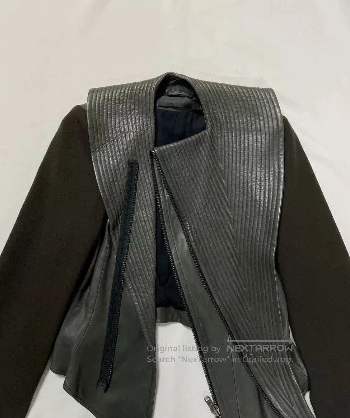 Haider Ackermann Haider Ackermann Runway Black Leather Jacket. Size US M / EU 48-50 / 2 - 5 Thumbnail