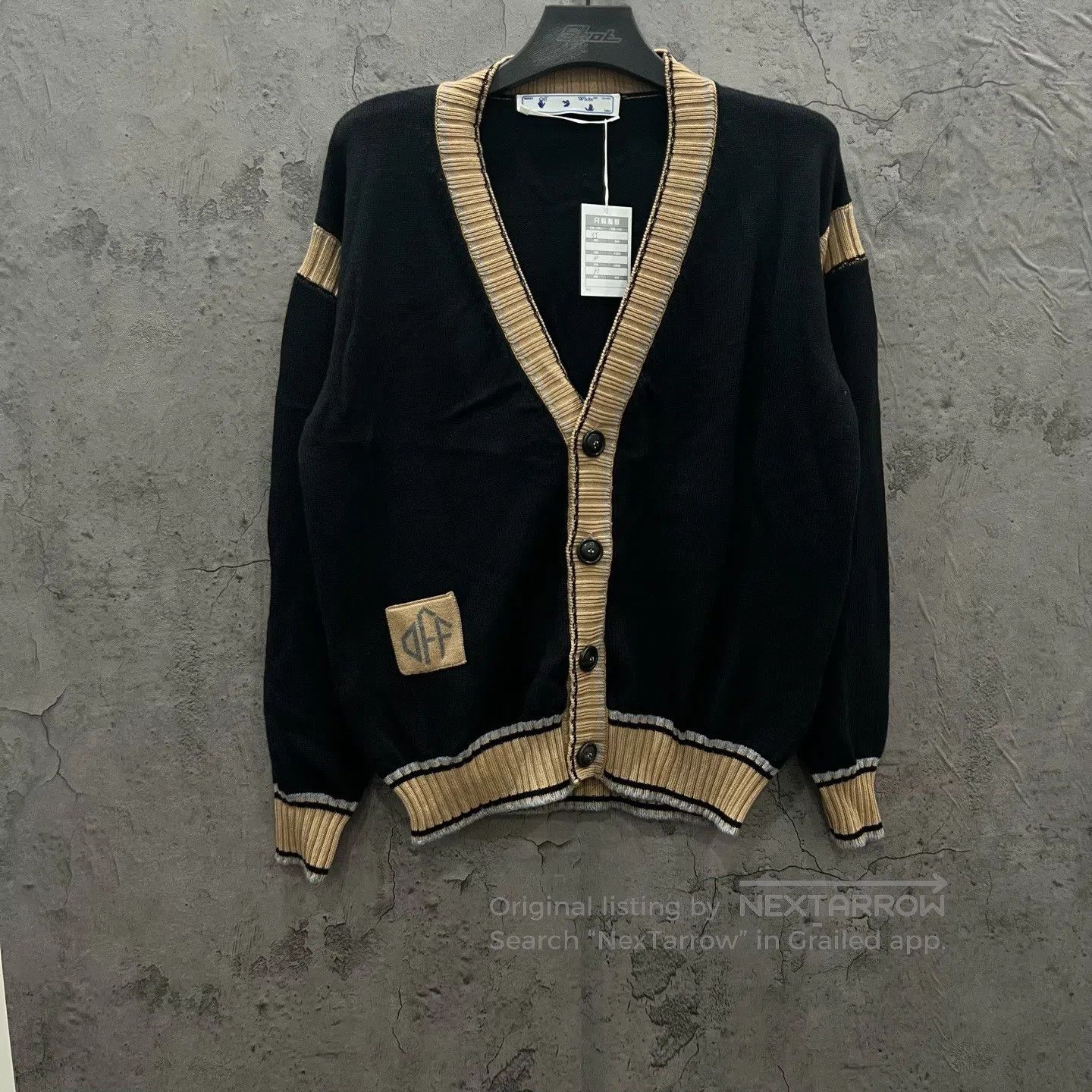 Off-White off-white Knit Cardigan| Size US XS / EU 42 / 0 - 1 Thumbnail