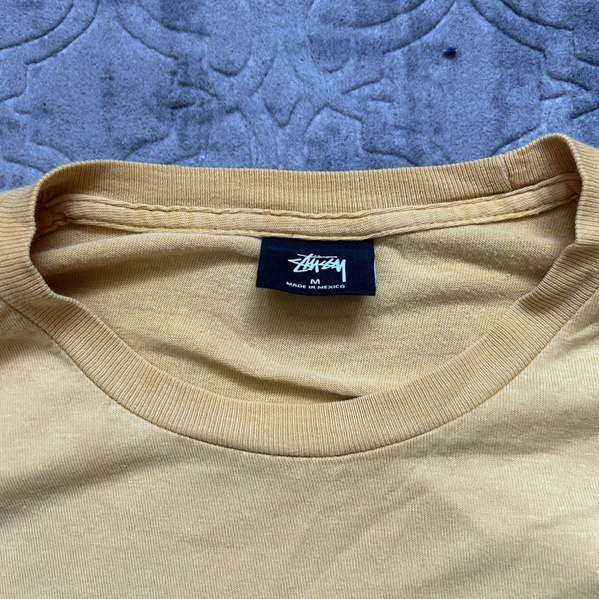 Stussy × Vintage Vintage Stussy t-shirt cherry yellow Size US M / EU 48-50 / 2 - 4 Thumbnail