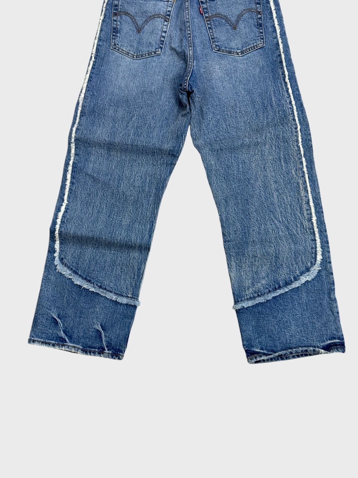 Levi's × Levi's Vintage Clothing Levi's 501 Ribcage Butterfly Button Reconstructed Jeans Size US 30 / EU 46 - 13 Thumbnail