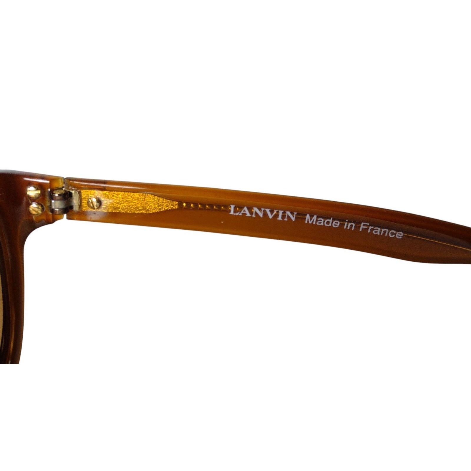 Lanvin Lanvin Pinstripe Coffee Brown Women's Sunglasses Clamshell C Size ONE SIZE - 10 Thumbnail