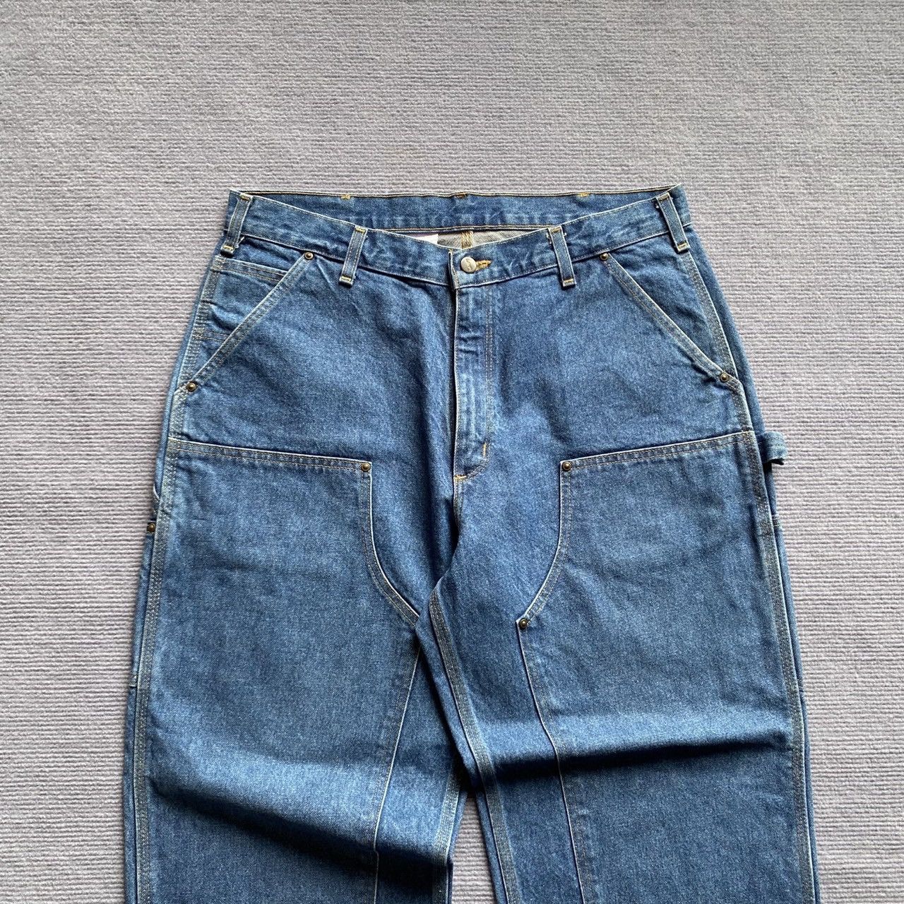 Carhartt × Vintage (36x30) Crazy Vintage Carhartt Double Knee B73-DST Size US 36 / EU 52 - 2 Thumbnail