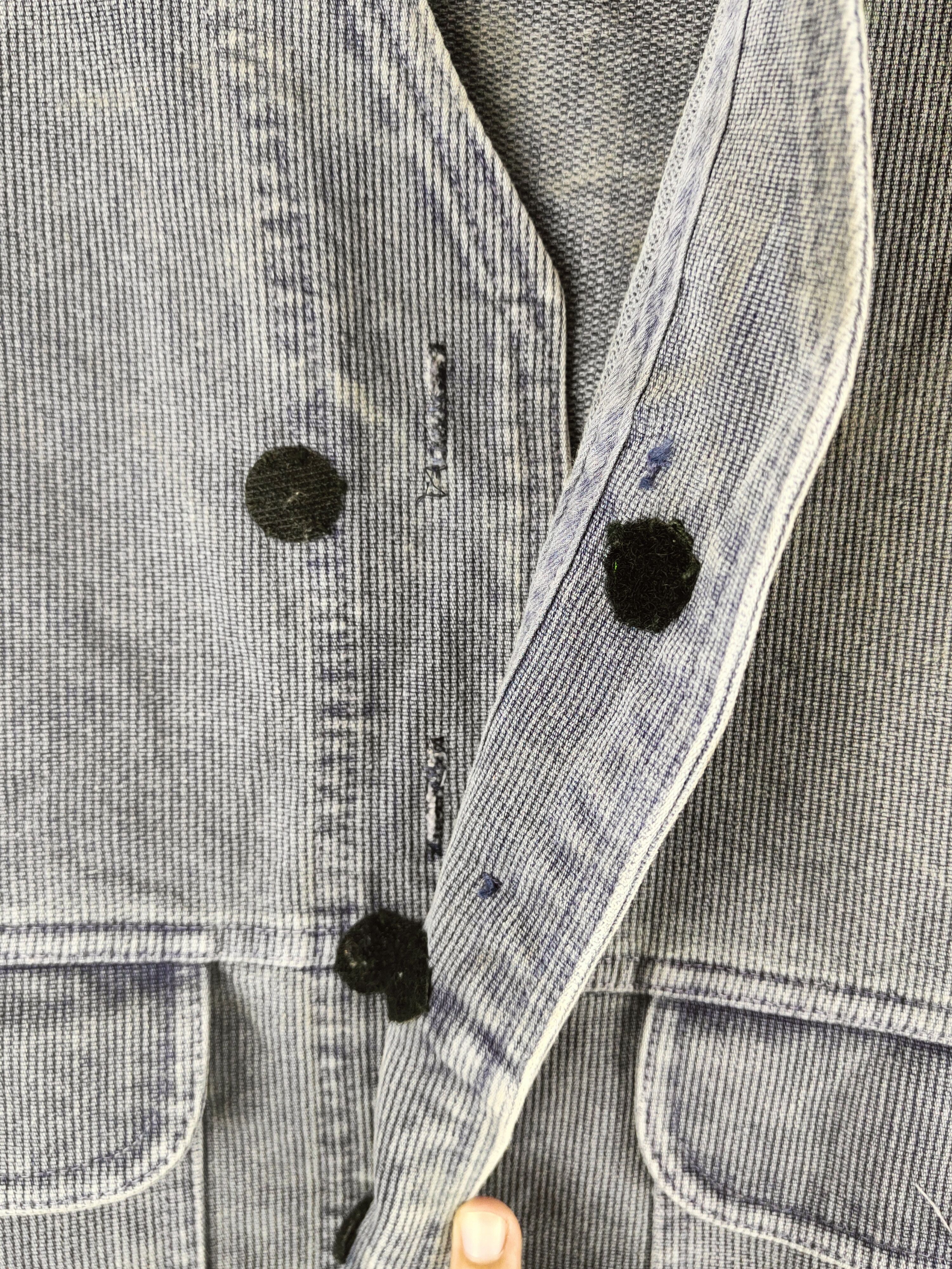 Vintage Japan Vintage indigo denim Blue Vests #S2933 Size US M / EU 48-50 / 2 - 3 Thumbnail