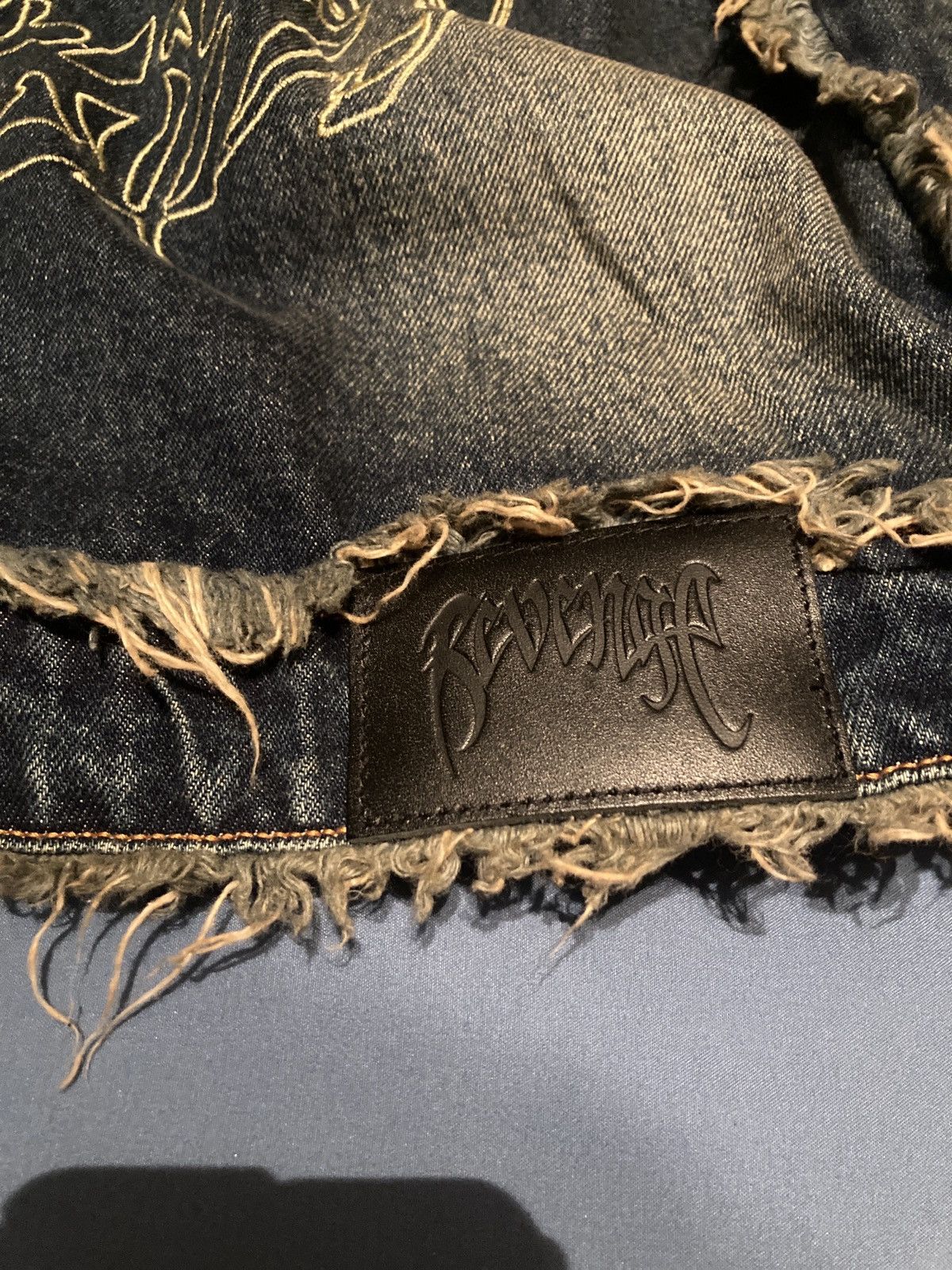 Revenge Revenge Tribal Denim Jacket Size US M / EU 48-50 / 2 - 5 Thumbnail