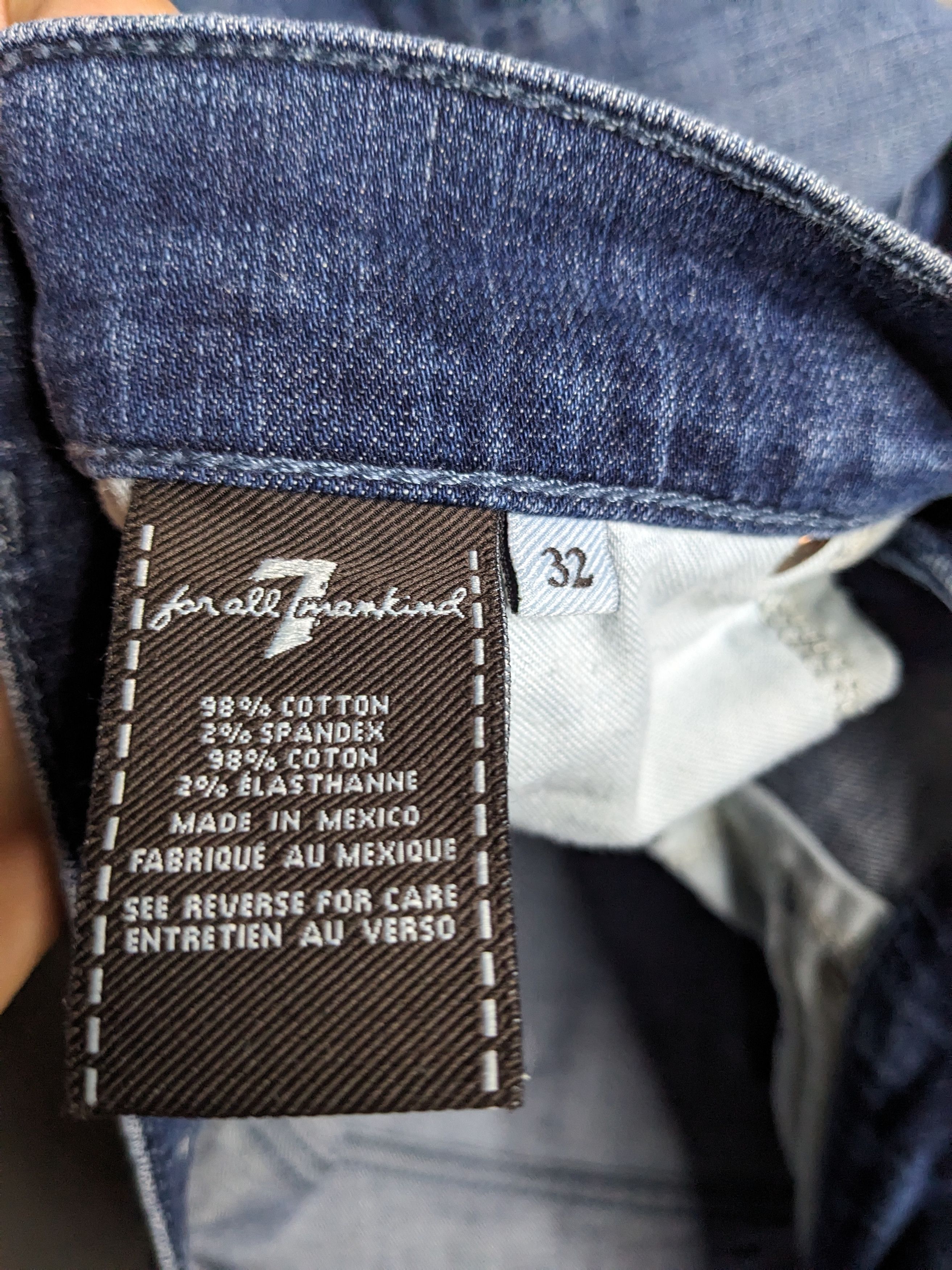 7 For All Mankind 7 For All Mankind Standard Jeans 32x31 Denim Button Fly Y2K Size US 32 / EU 48 - 16 Thumbnail