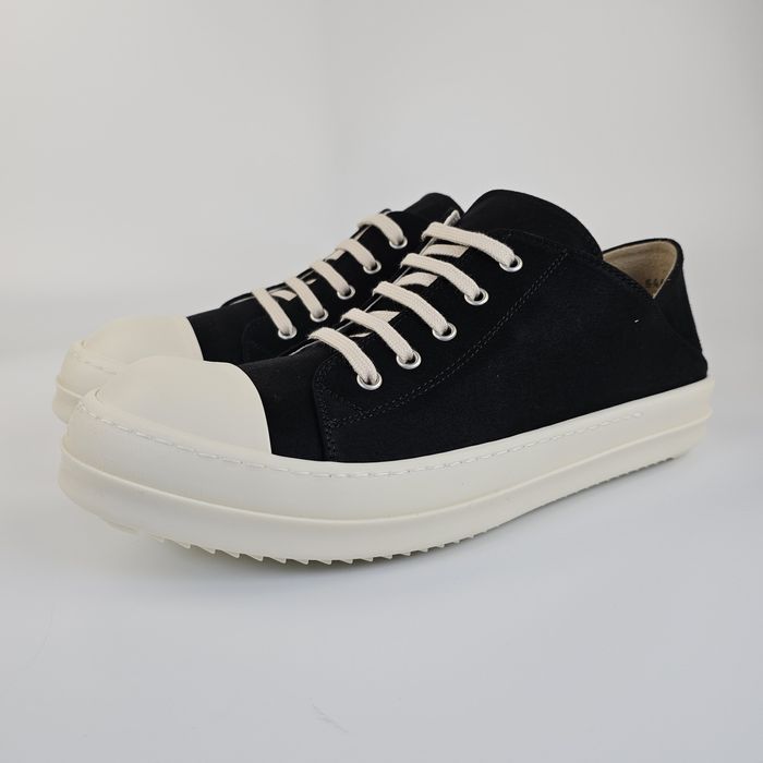 Rick Owens Drkshdw Rick Owens DRKSHDW Ramones Black Low Top