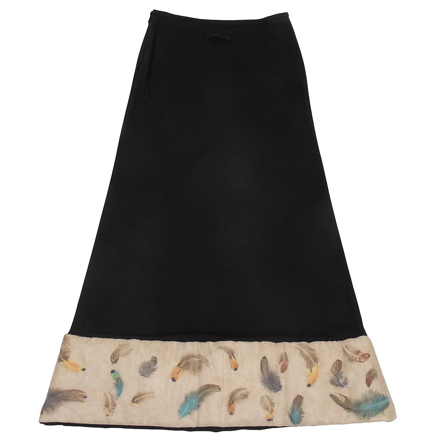Jean Paul Gaultier Feather Design Setup in Black with Jacket and Skirt Size US XL / EU 56 / 4 - 17 Thumbnail