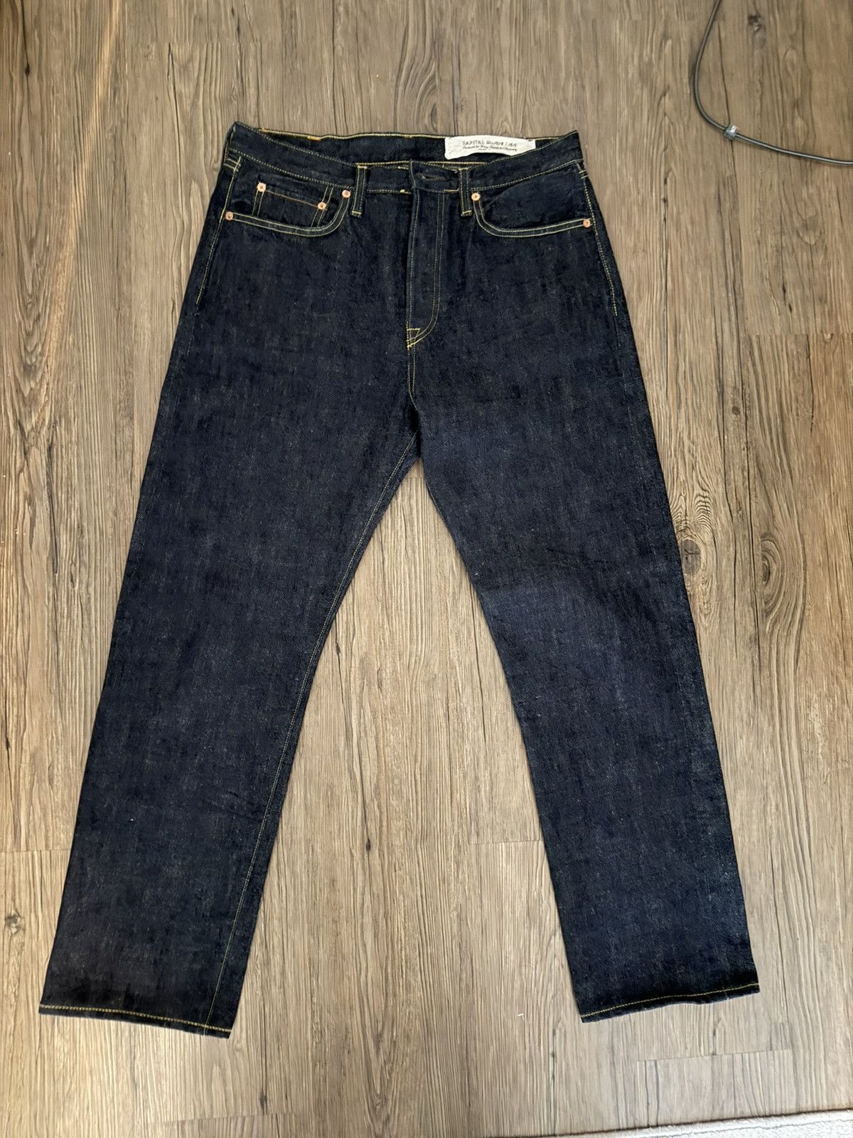 Kapital Kapital 13.5 oz Zimbabwe Denim 5P Monkey TH Size US 34 / EU 50 - 2 Thumbnail