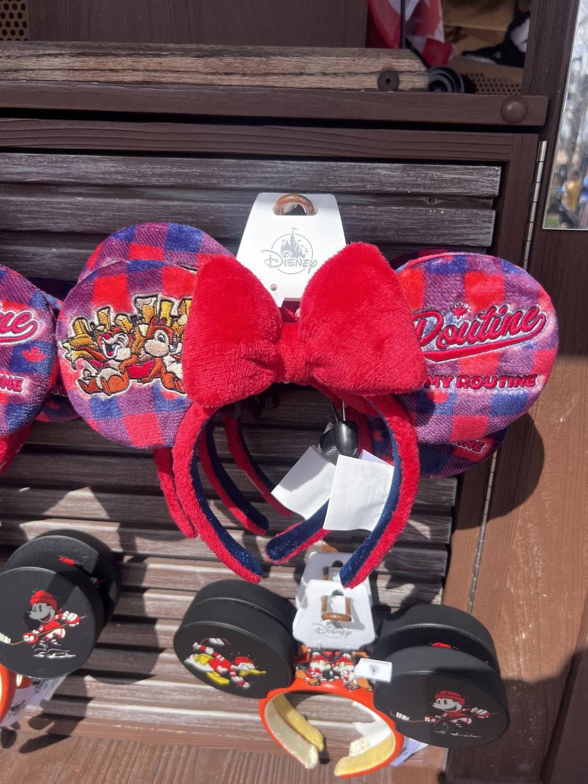 Other EXCLUSIVE Disney Parks x Epcot "Poutine is my Routine" Ears Size ONE SIZE - 3 Thumbnail