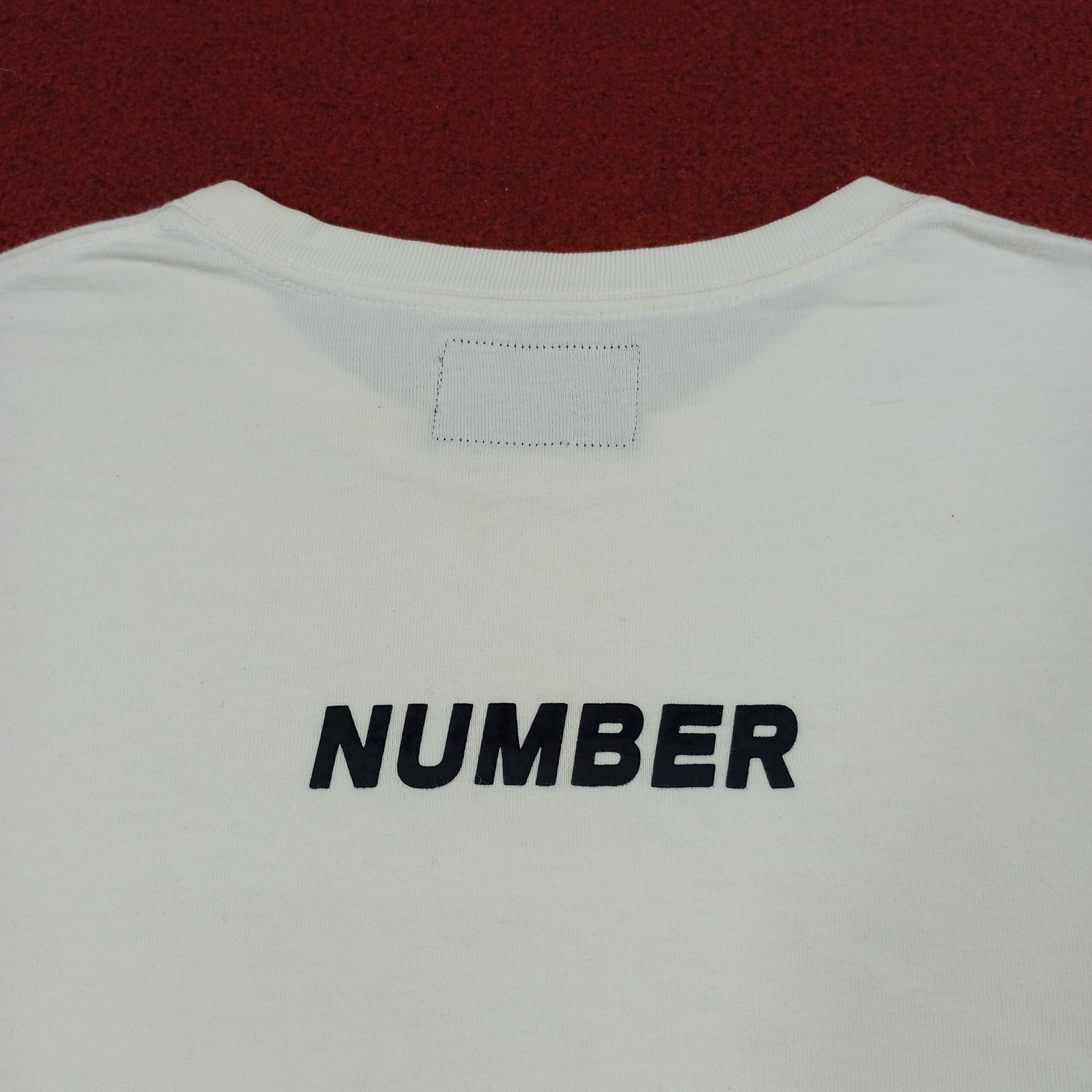 Japanese Brand Number Nine Japanese Brand Baggy Style Fashion Tshirt Size US XL / EU 56 / 4 - 5 Thumbnail