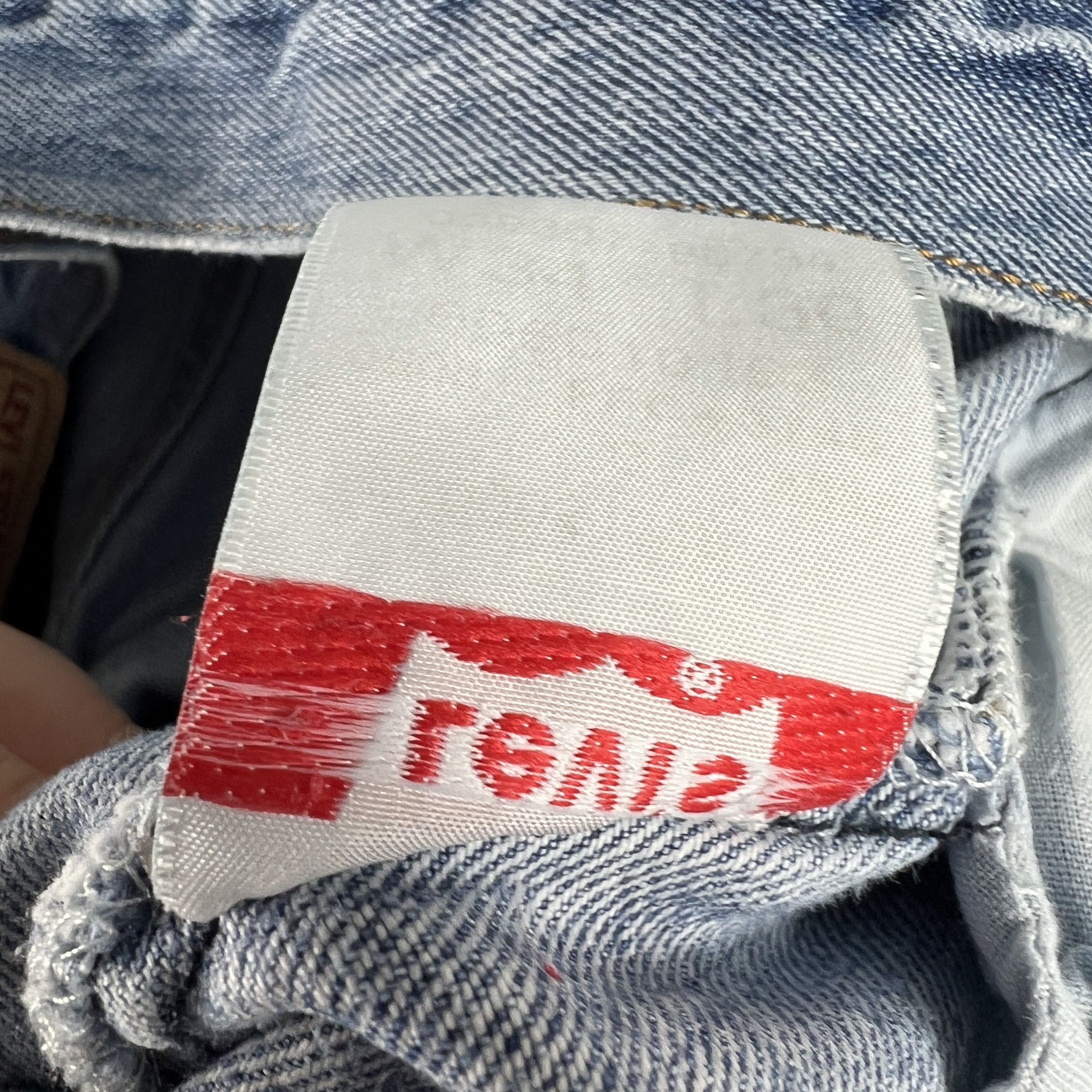 Levi's × Vintage Y2K Levi's Jeans 501 XX Original Straight Blue Faded Denim Size US 34 / EU 50 - 11 Thumbnail