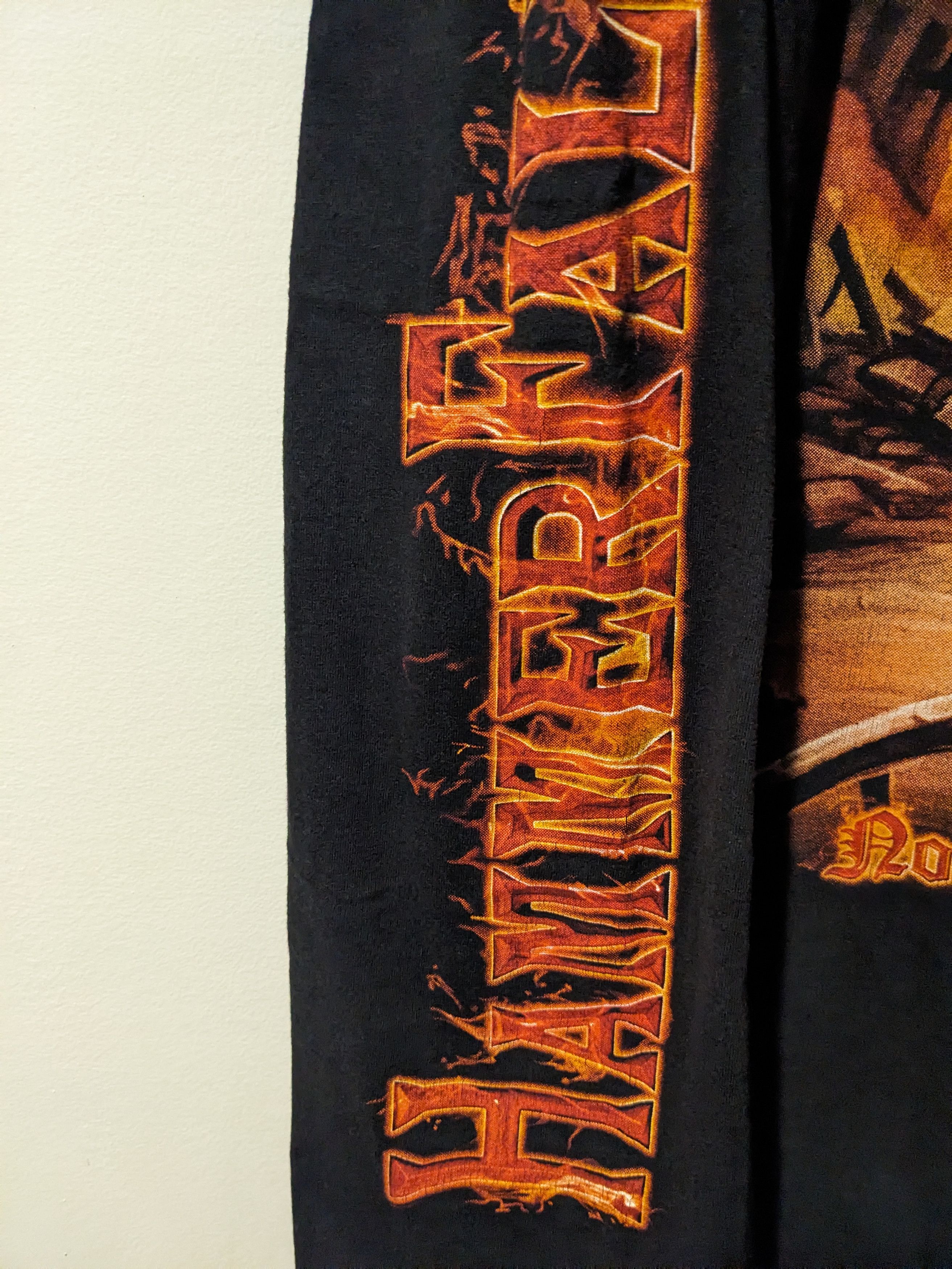 Band Tees × Vintage Vintage 2009 HammerFall No Sacrifice No Victory Long-Sleeve Size US XXL / EU 58 / 5 - 4 Thumbnail