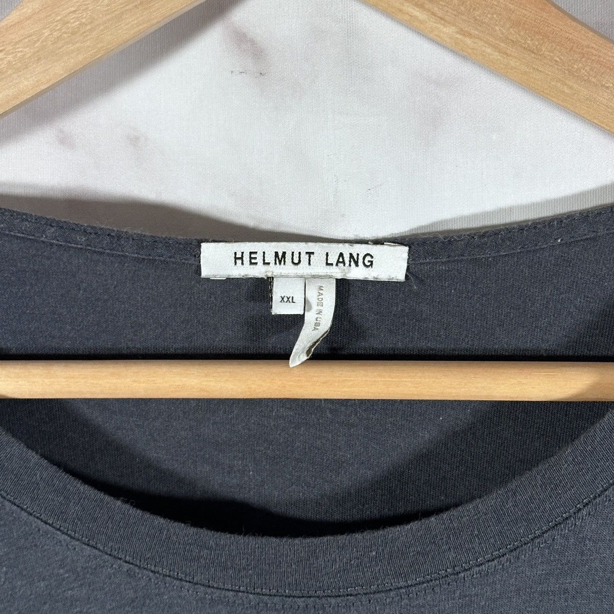 Helmut Lang NY Holographic Blue Tee Size US XXL / EU 58 / 5 - 3 Thumbnail