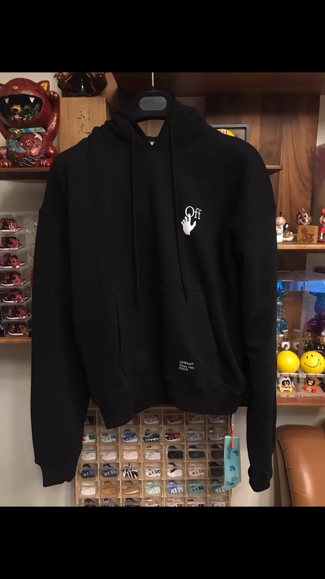 Off-White Off White New Classic Cotton Hoodie M Back Painting Size US M / EU 48-50 / 2 - 1 Thumbnail