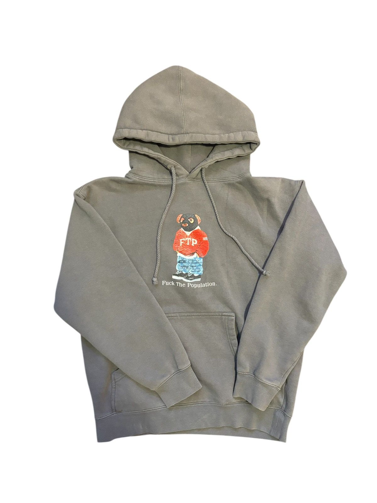 FTP fuck the population pullover パーカー