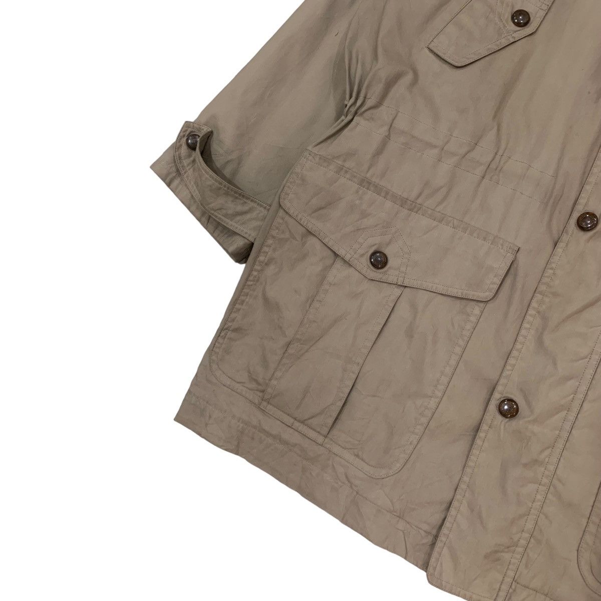 Burberry × Vintage Vintage Burberrys Drawstring Jacket Size US L / EU 52-54 / 3 - 5 Thumbnail