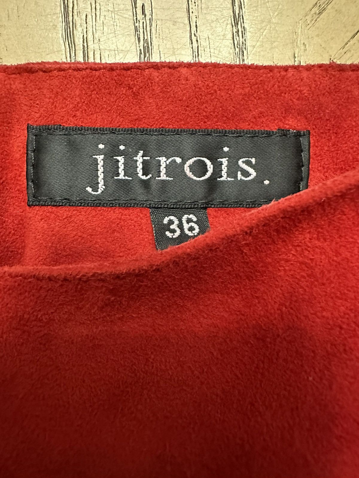 Jitrois Jean Claude Jitrois Lambskin suede dress Size XS / US 0-2 / IT 36-38 - 4 Thumbnail